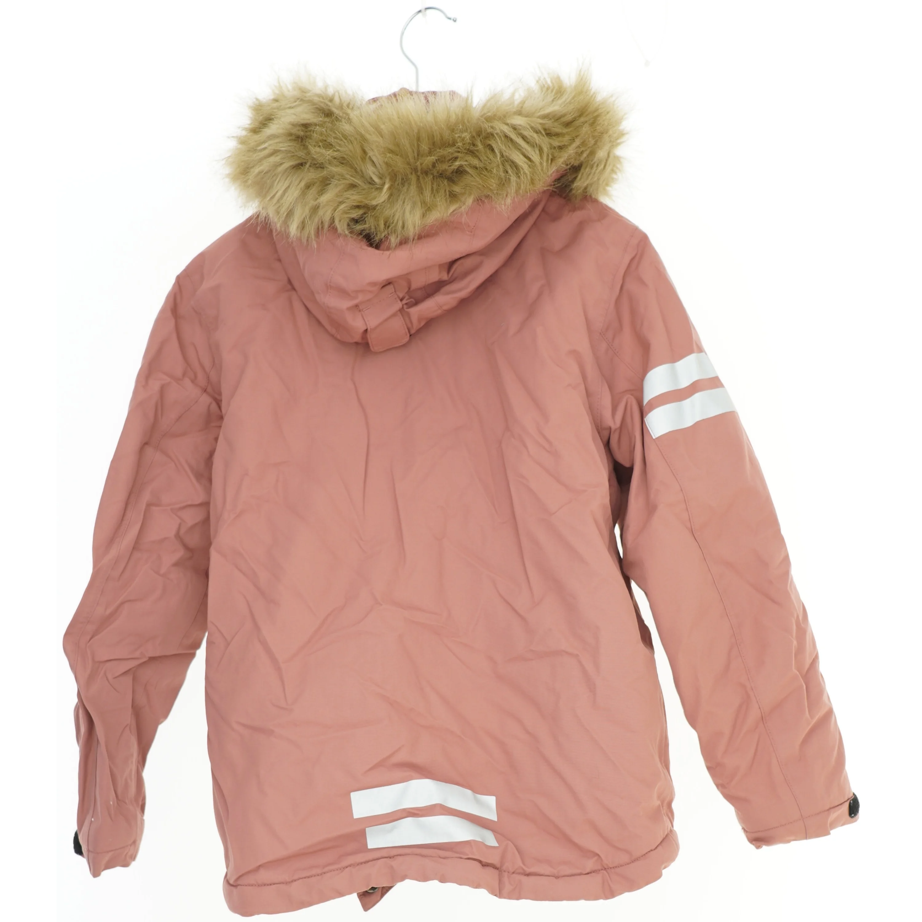 Vinterjakke med pelskrave fra Lindberg (str. 128)