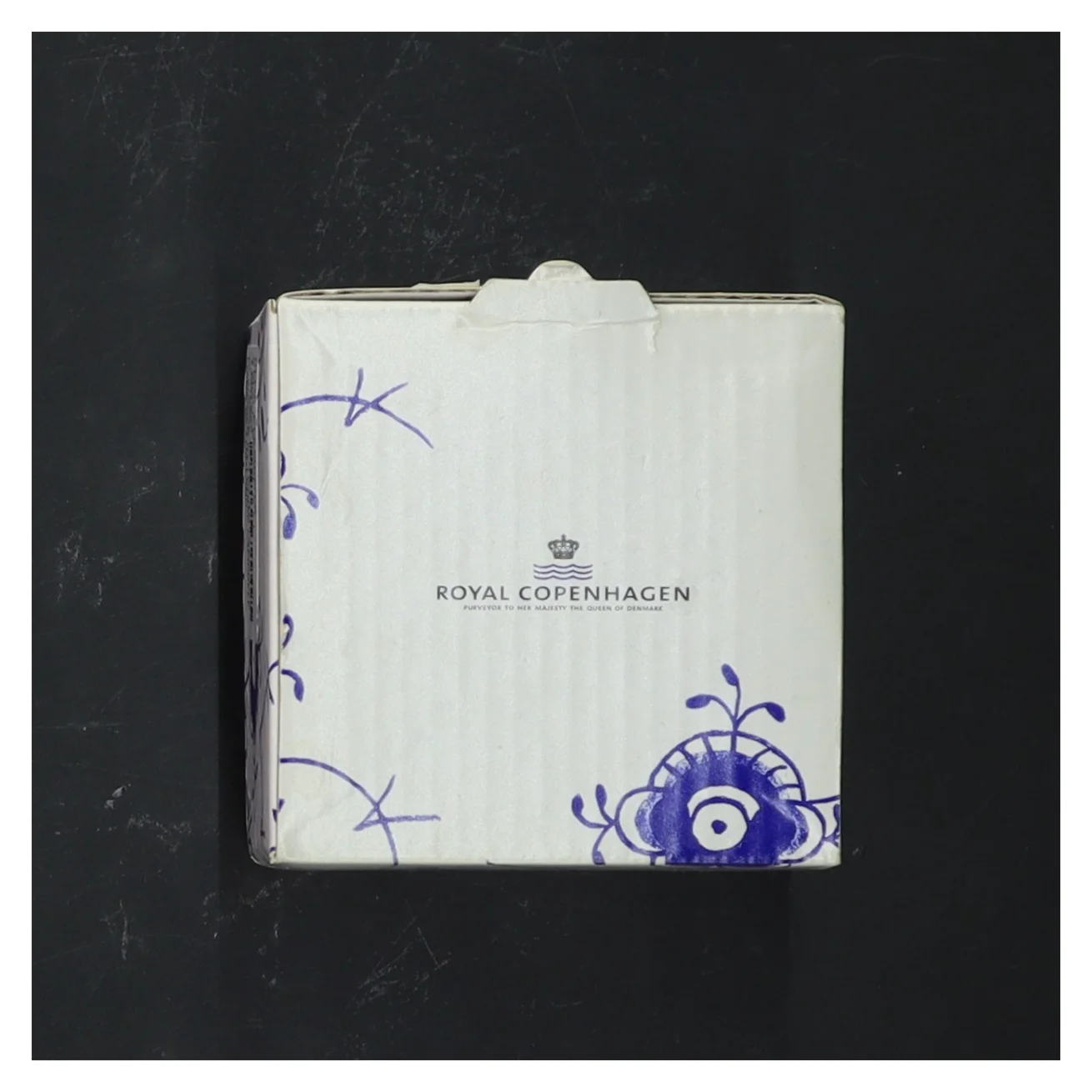 Blå Element lille skål (str. Ø 7 cm) fra Royal Copenhagen