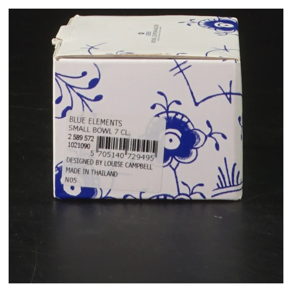 Blå Element lille skål (str. Ø 7 cm) fra Royal Copenhagen