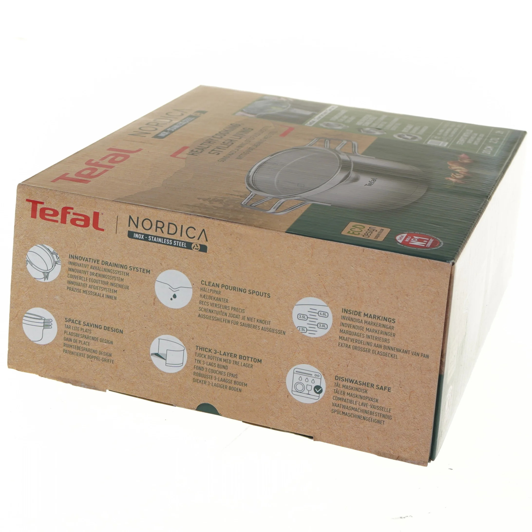Tefal Nordica Gryde Ø 20 cm fra Tefal (str. Ø 20 cm)