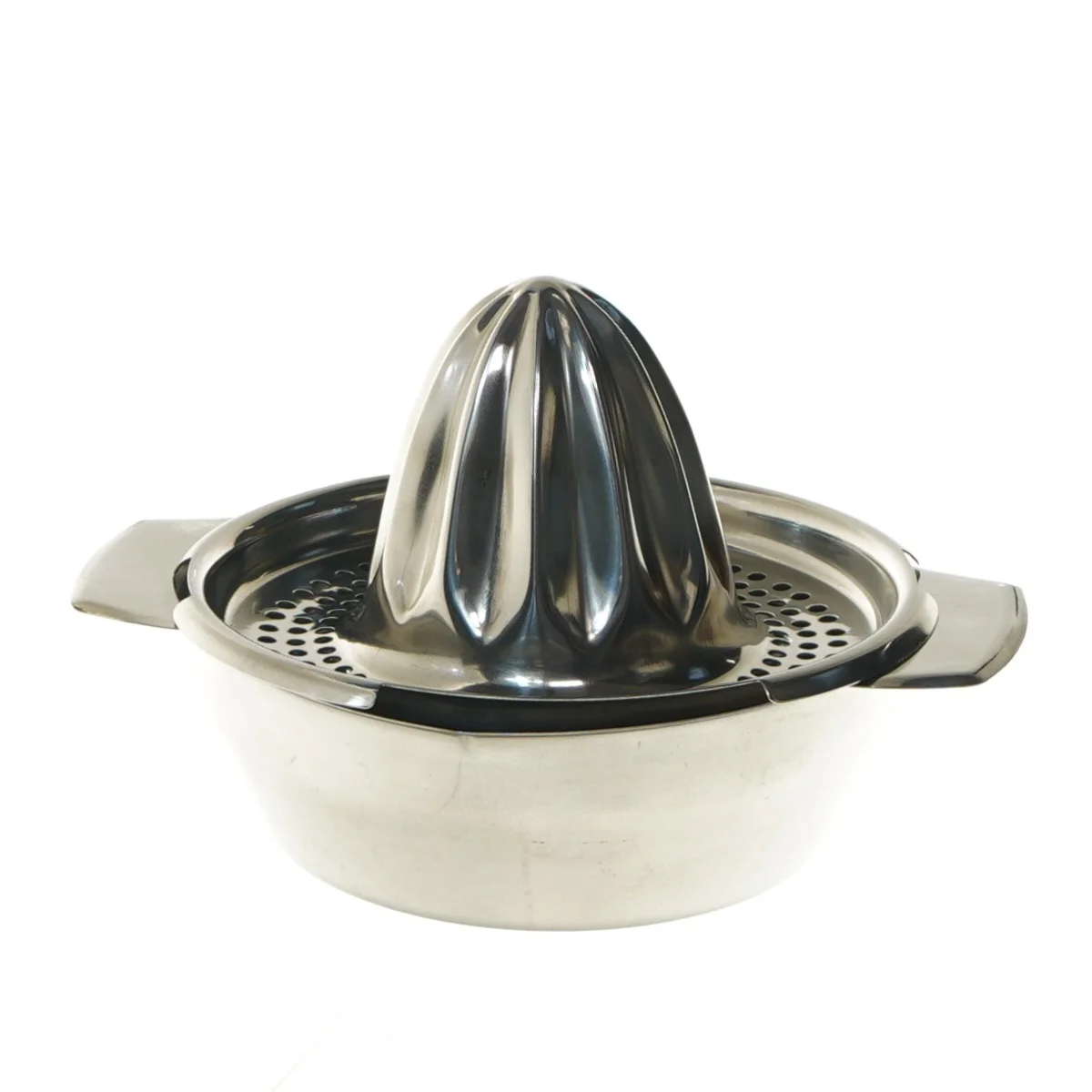 Citruspresser i rustfrit stål (str. 17 cm)