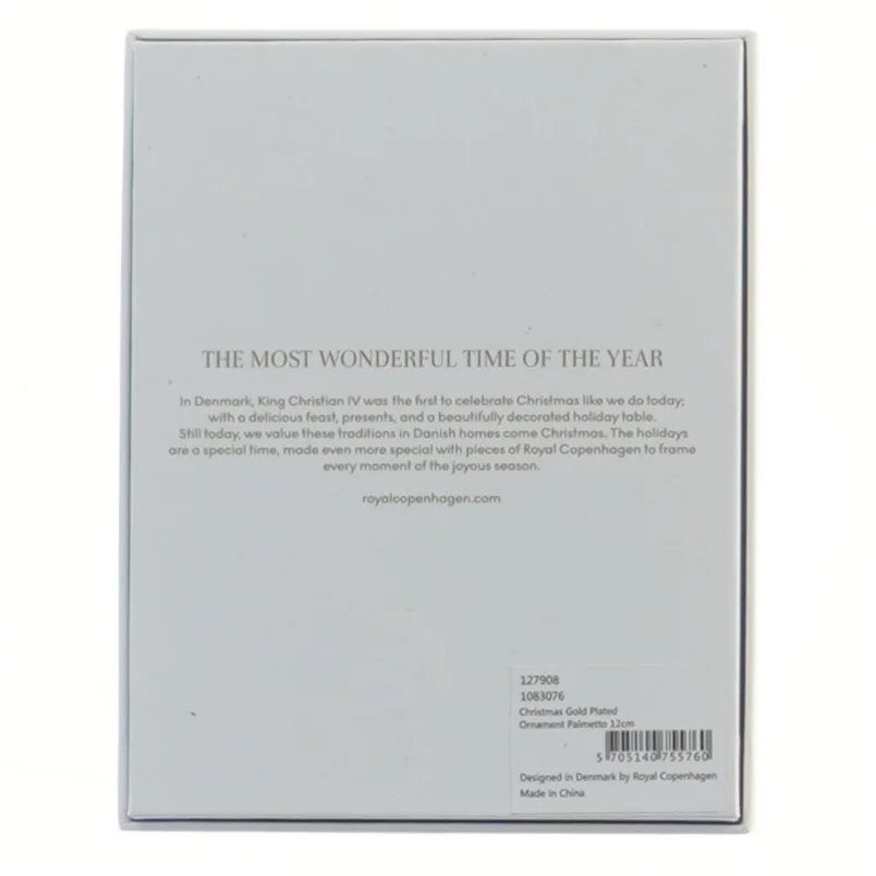  Julepynt fra Royal Copenhagen (str. 8x11 cm)