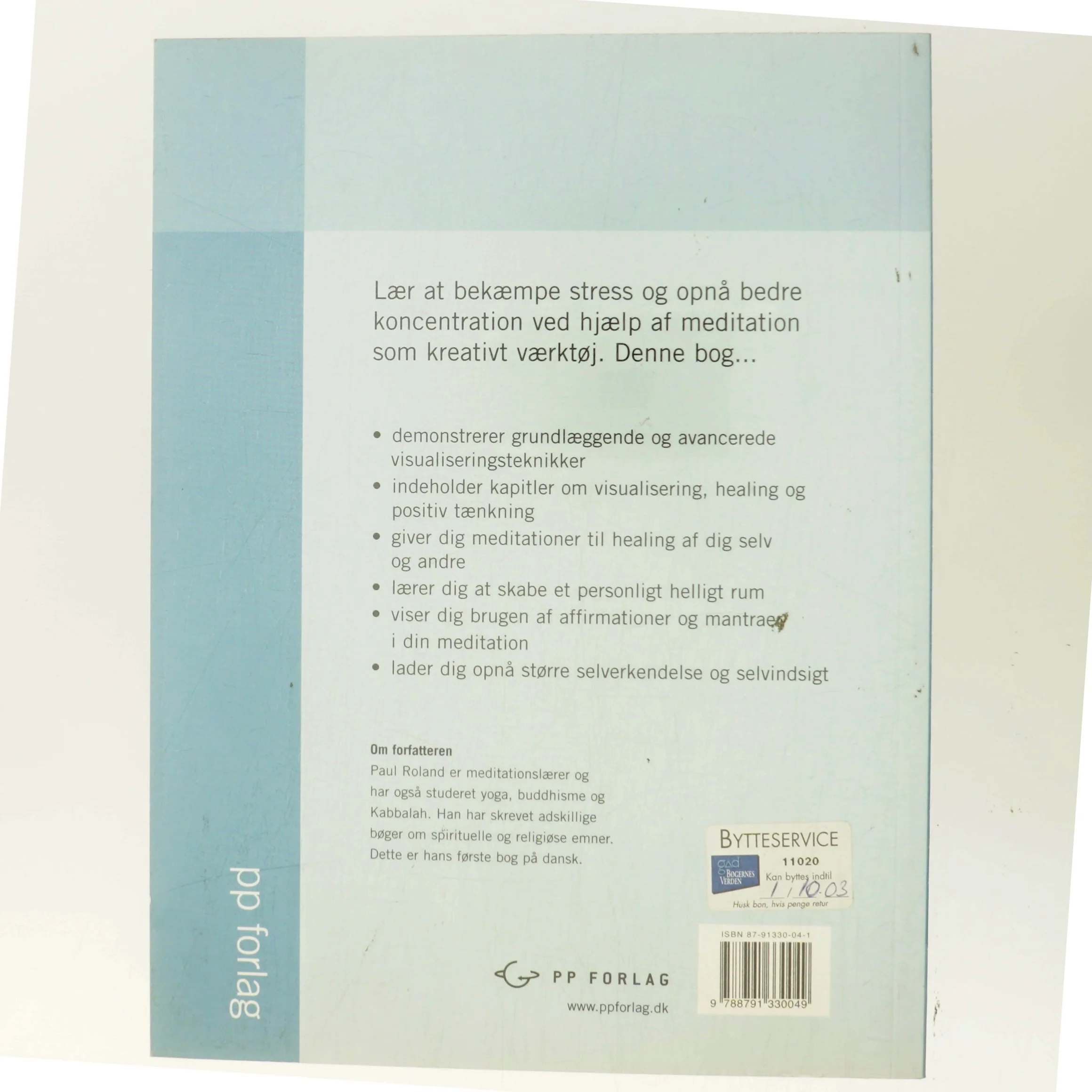 Lær at meditere af Paul Roland (Bog)