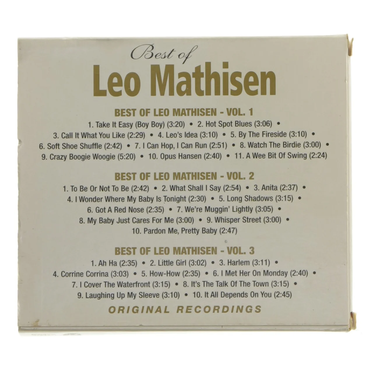 Best of Leo Mathisen 3CD Box