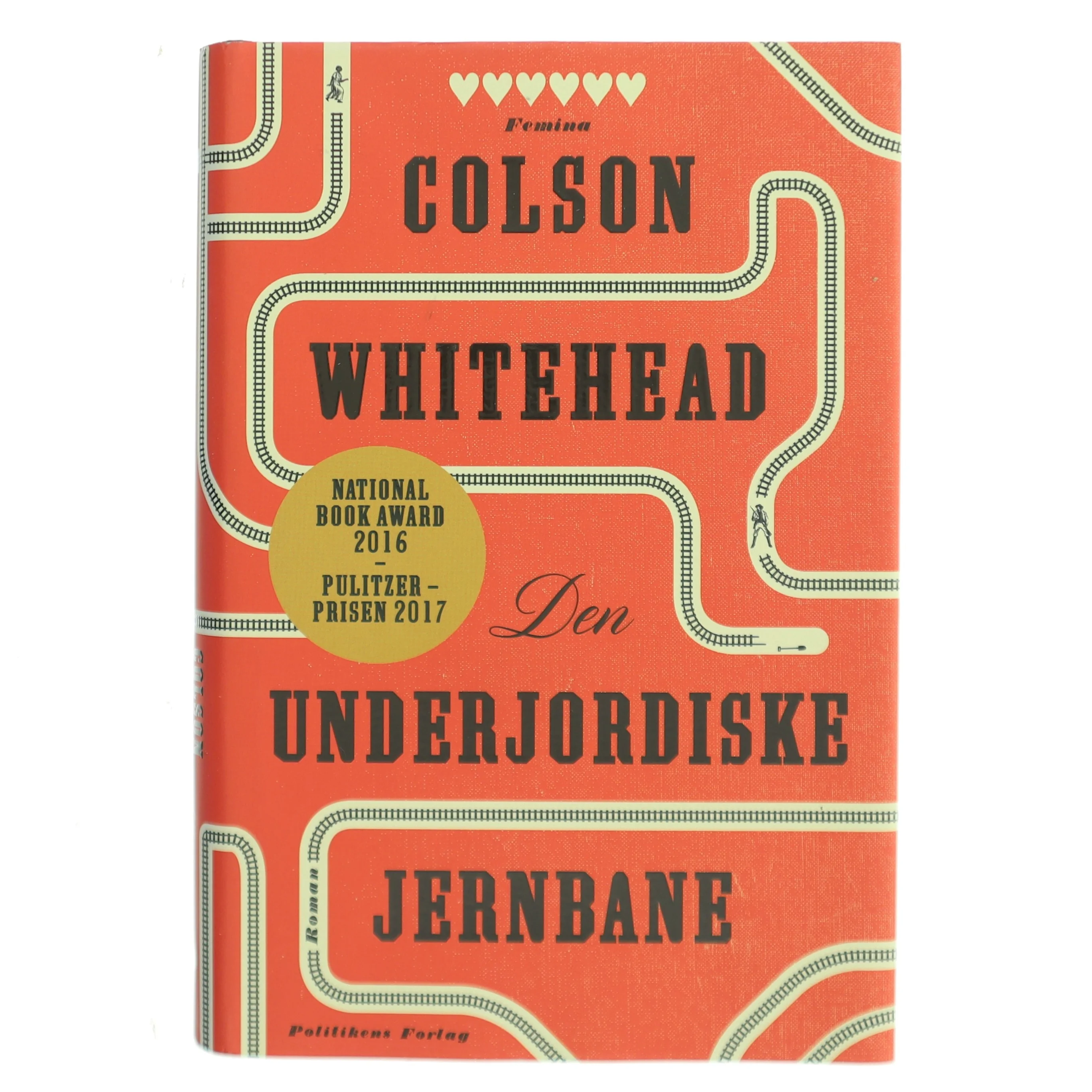Den underjordiske jernbane af Colson Whitehead (Bog)