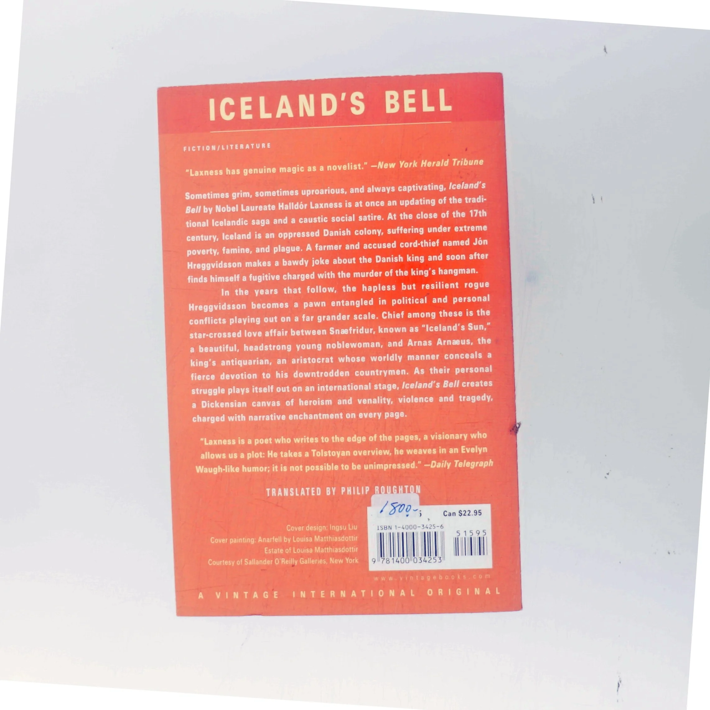 Iceland's Bell af Halldor Laxness (Bog)