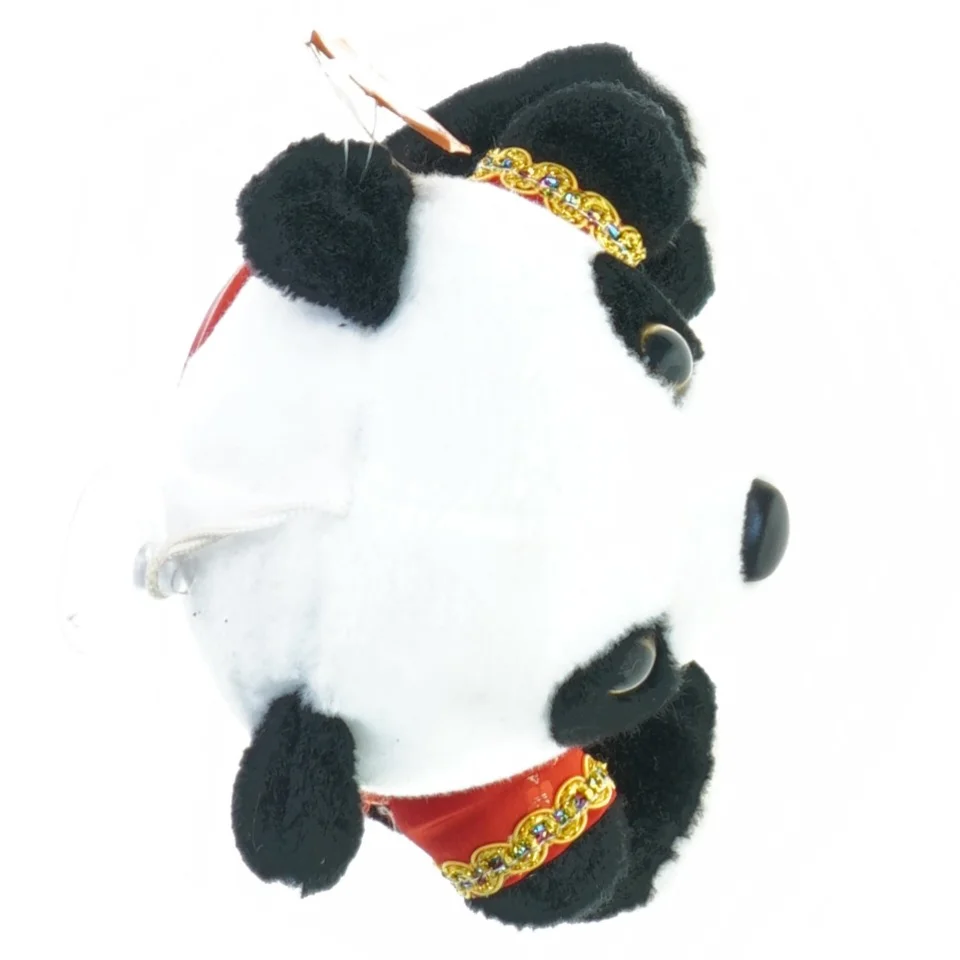 Panda i kinesisk tøj med sugekop (str. 17 cm)