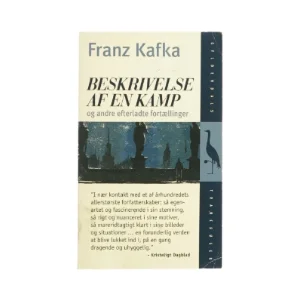 Beskrivelse Af En Kamp af Franz Kafka (bog)