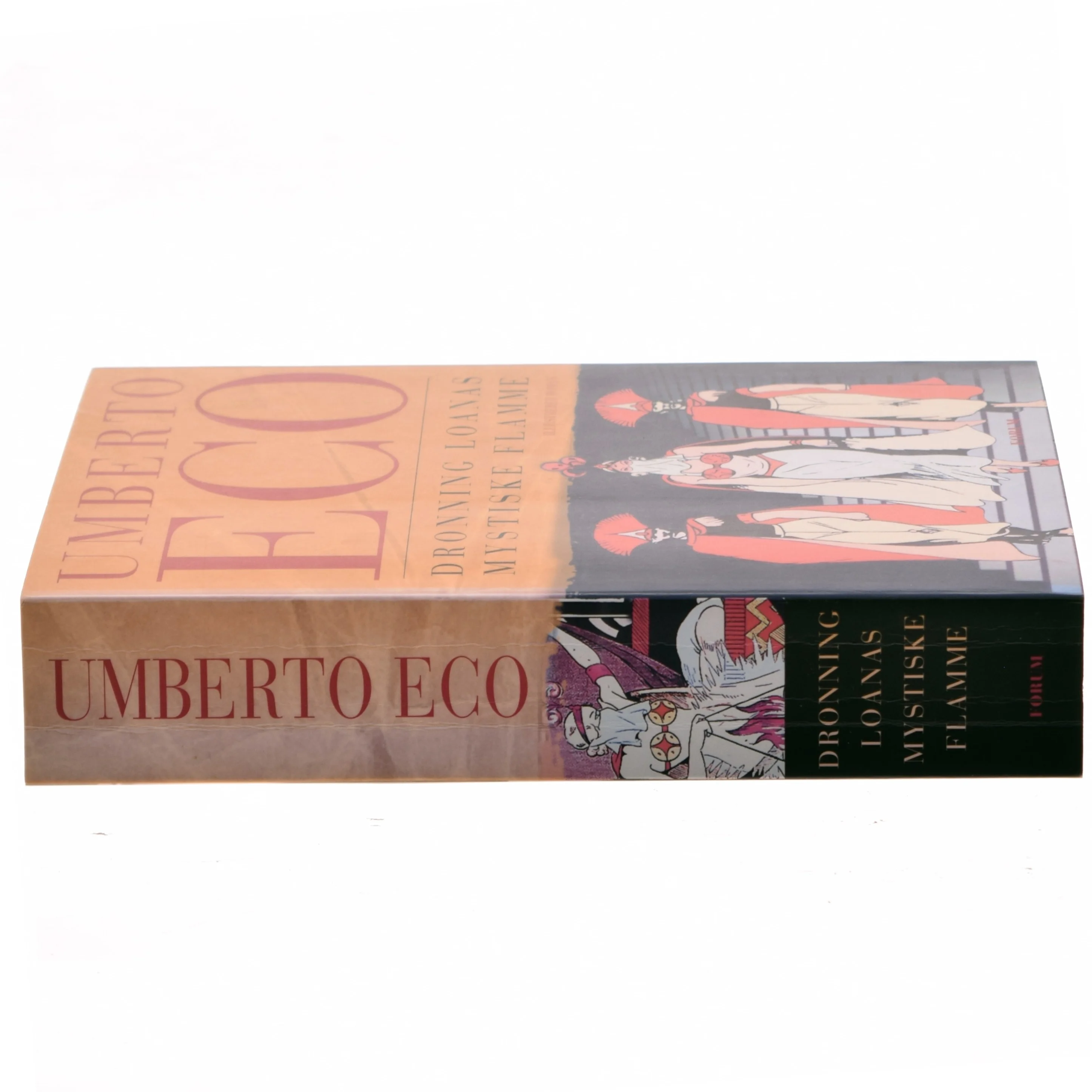 Dronning Loanas mystiske flamme : illustreret roman af Umberto Eco (Bog)
