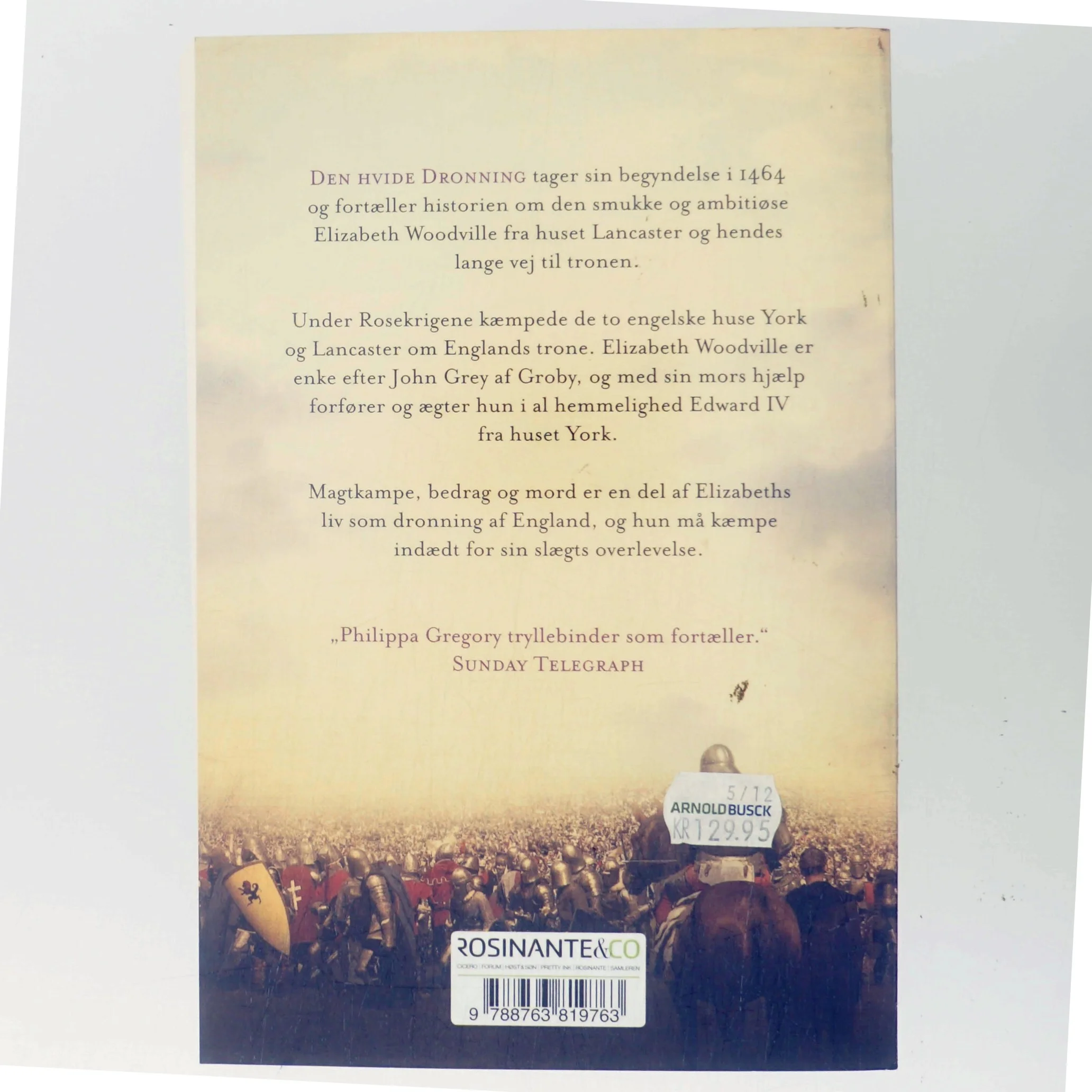 Den hvide dronning af Philippa Gregory (Bog)