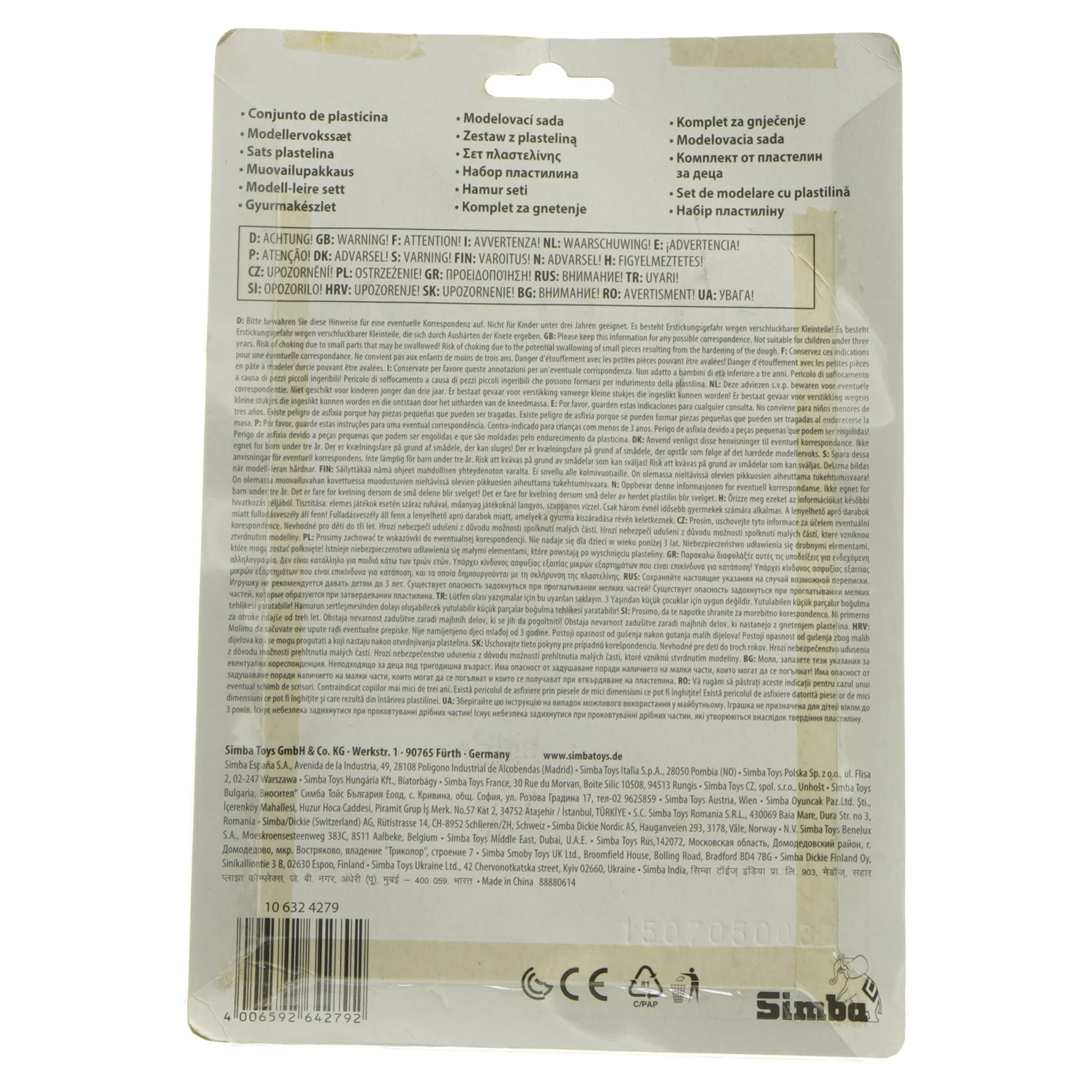 Art & Fun modellervoks sæt fra Simba