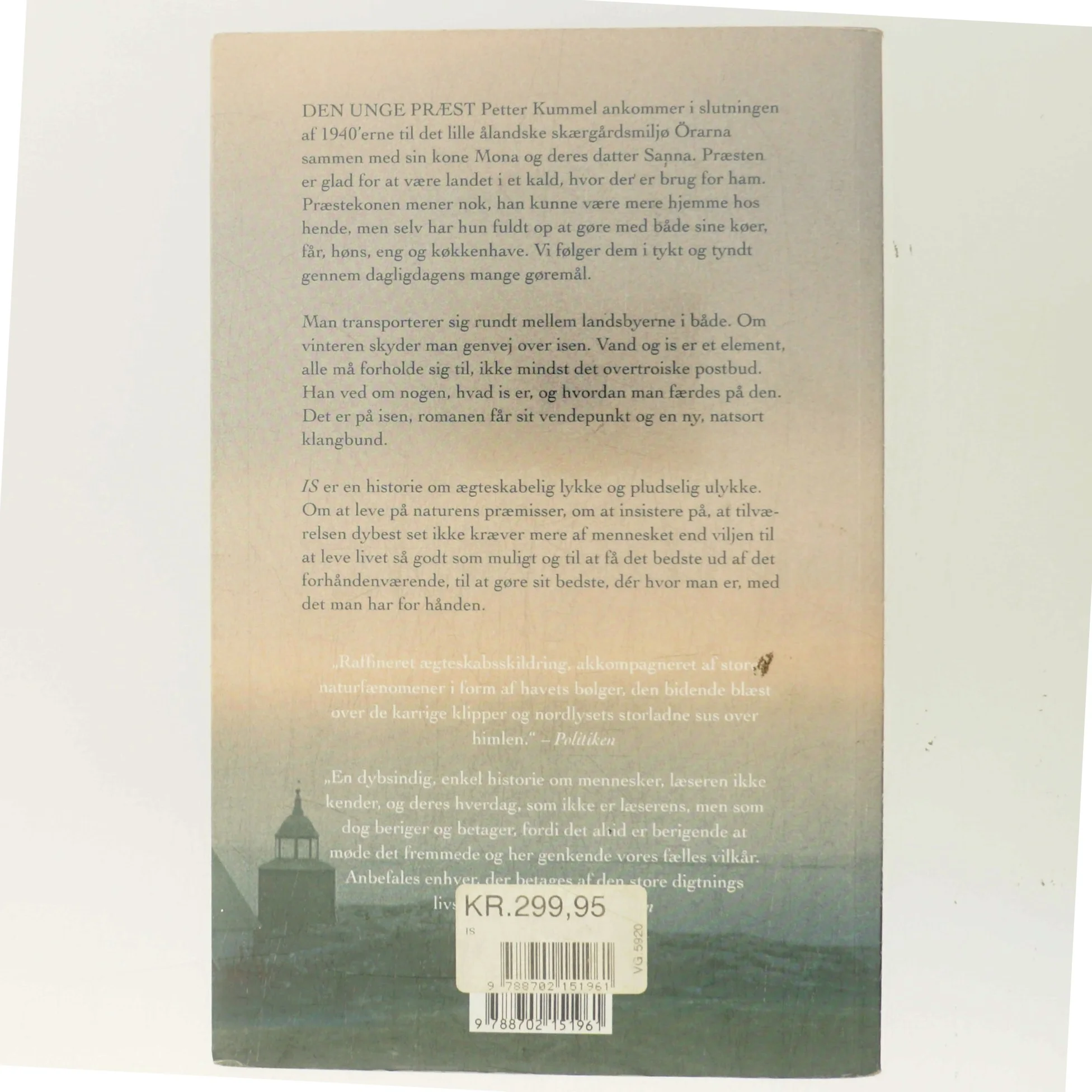 Is : roman (Læsekredssæt) af Ulla-Lena Lundberg (Bog)