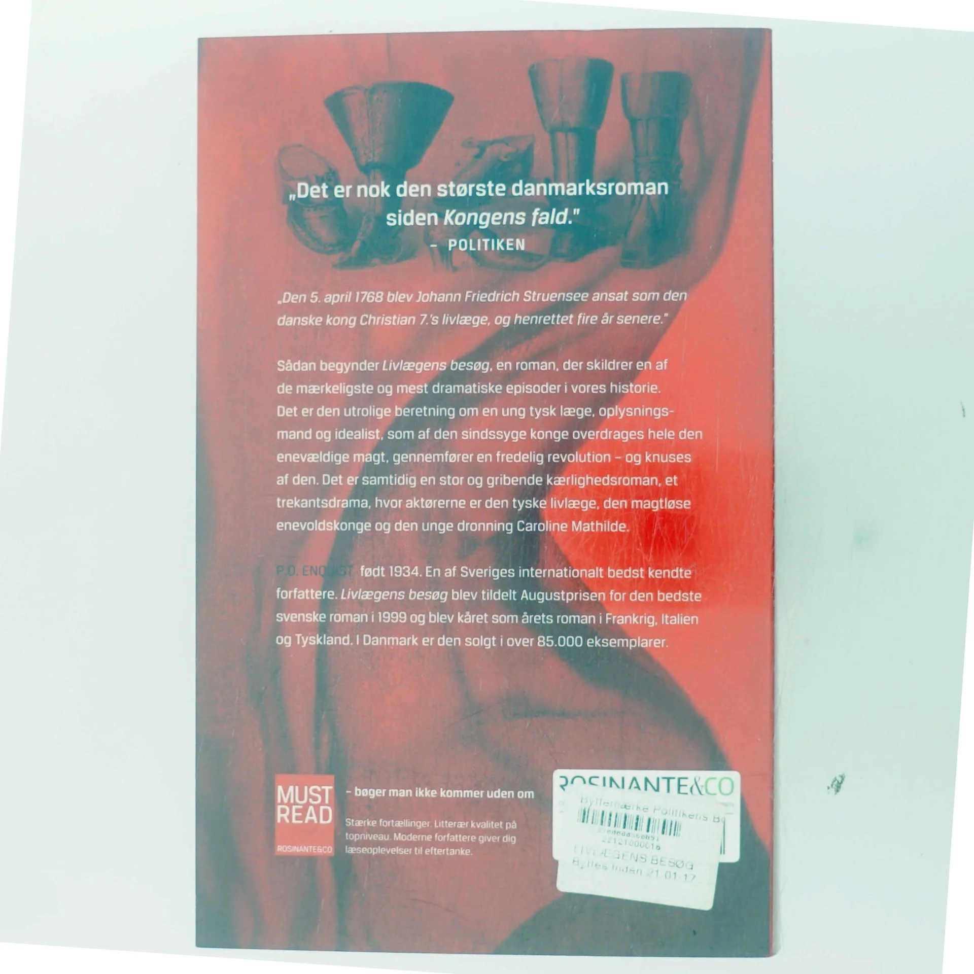 Livlægens besøg af P.O. Enquist (Bog)