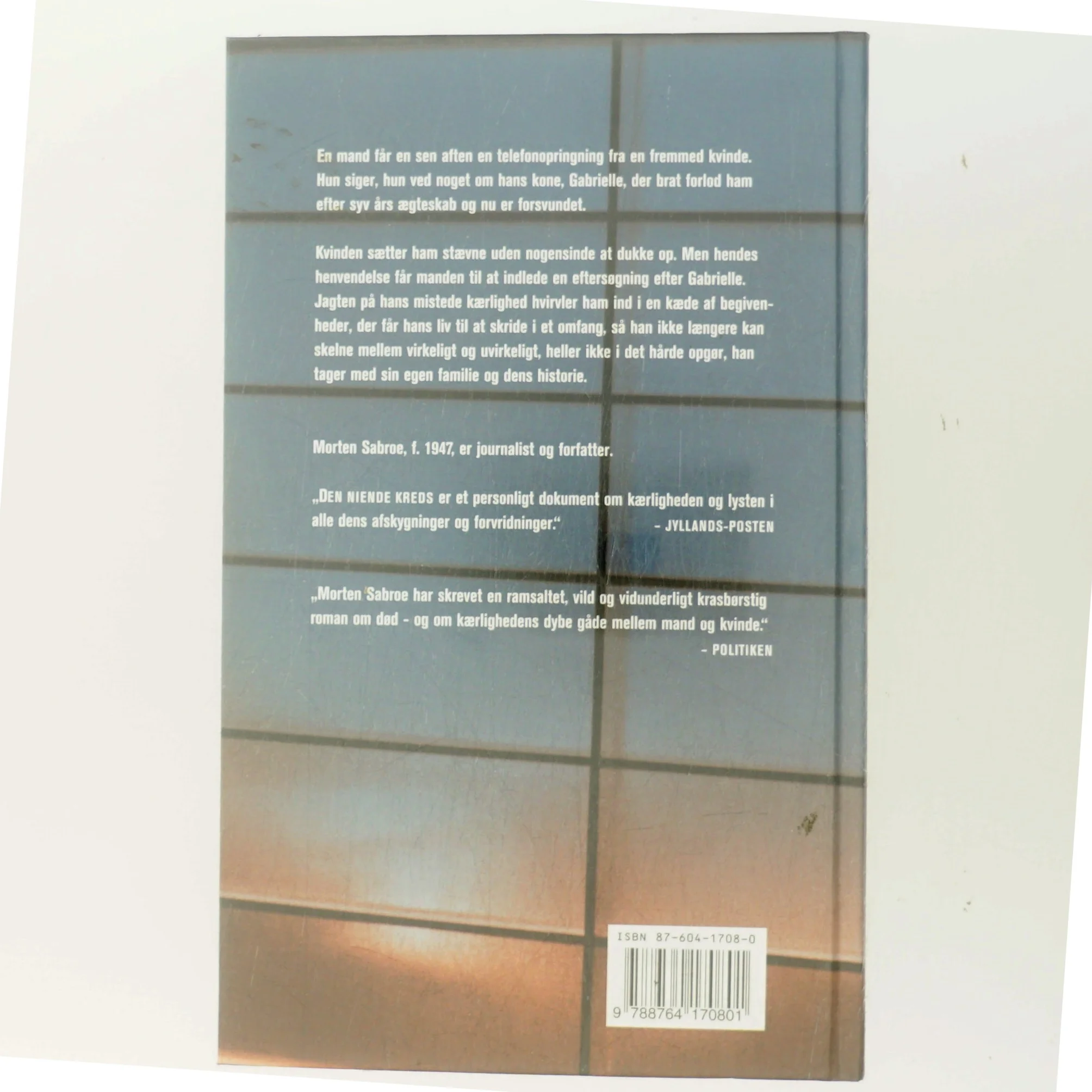 Den Niende Kreds af Morten Sabroe (Bog)