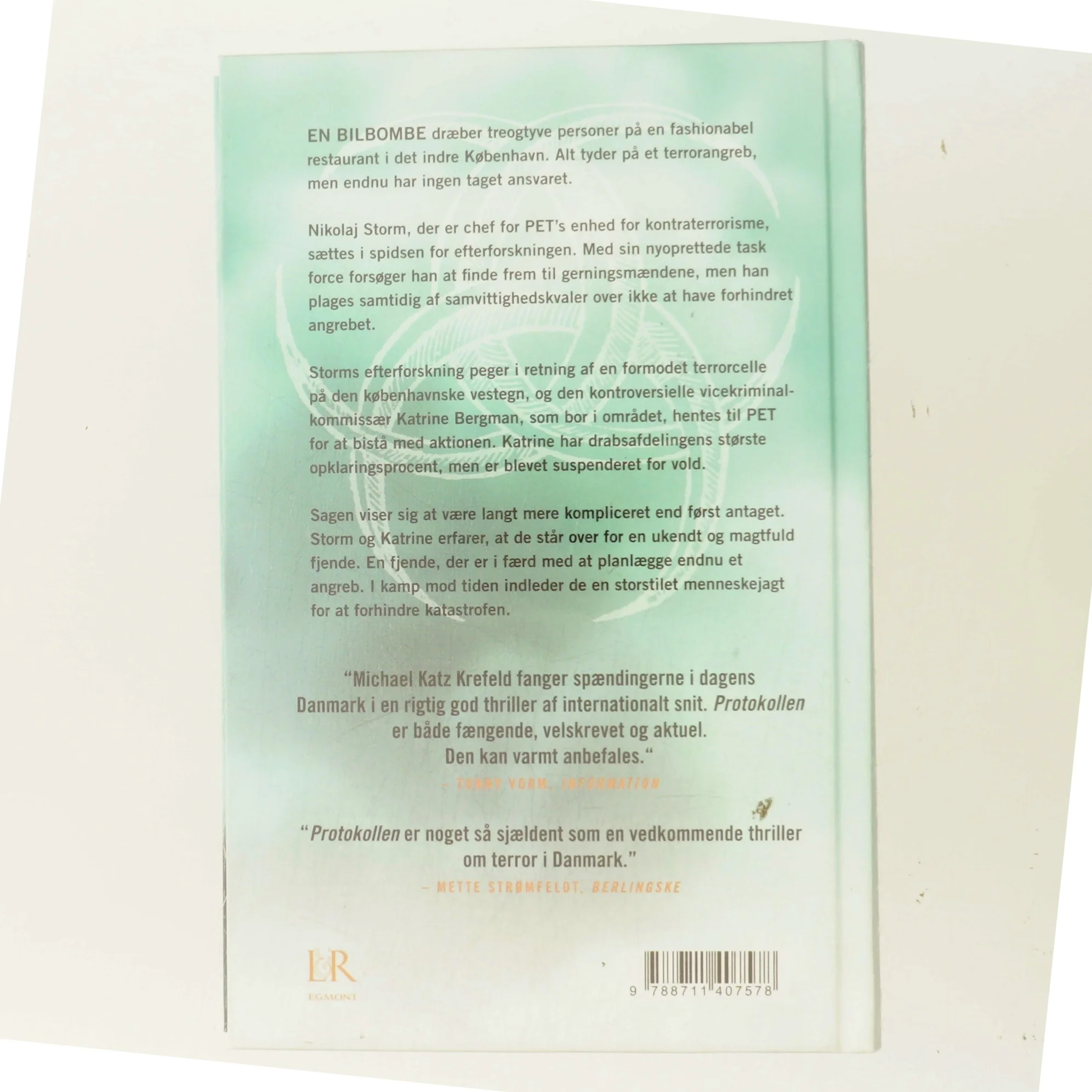 Protokollen af Michael Katz Krefeld (Bog)