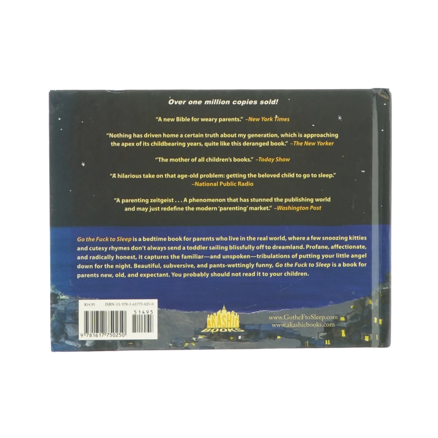 Go the f**k to sleep af Adam Mansbach (bog)