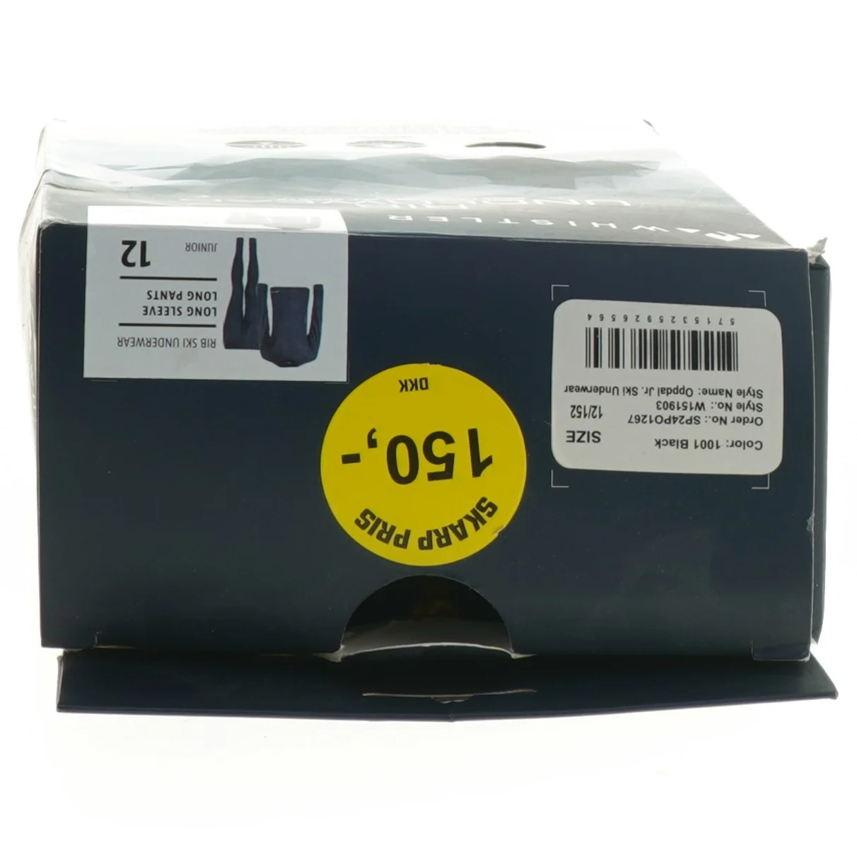 Whistler rib undertøj sæt fra Whistler (str. 152)