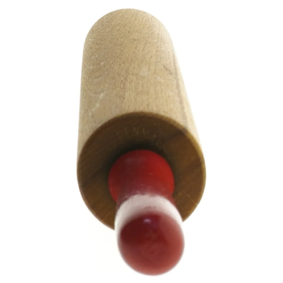 Kagerulle med røde håndtag (str. 43 cm)