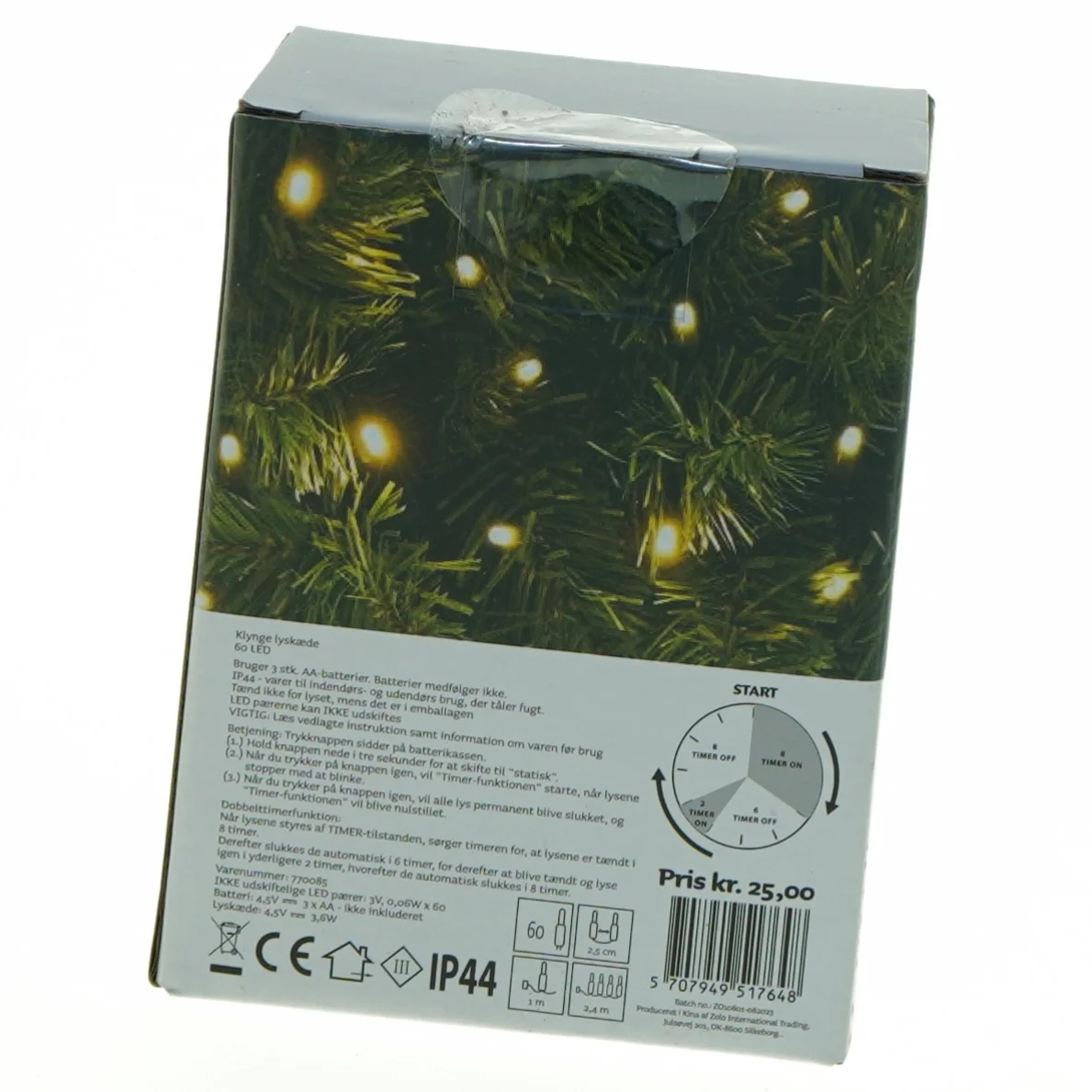 LED lyssæt (str. 12 x, 9 x 6 cm)