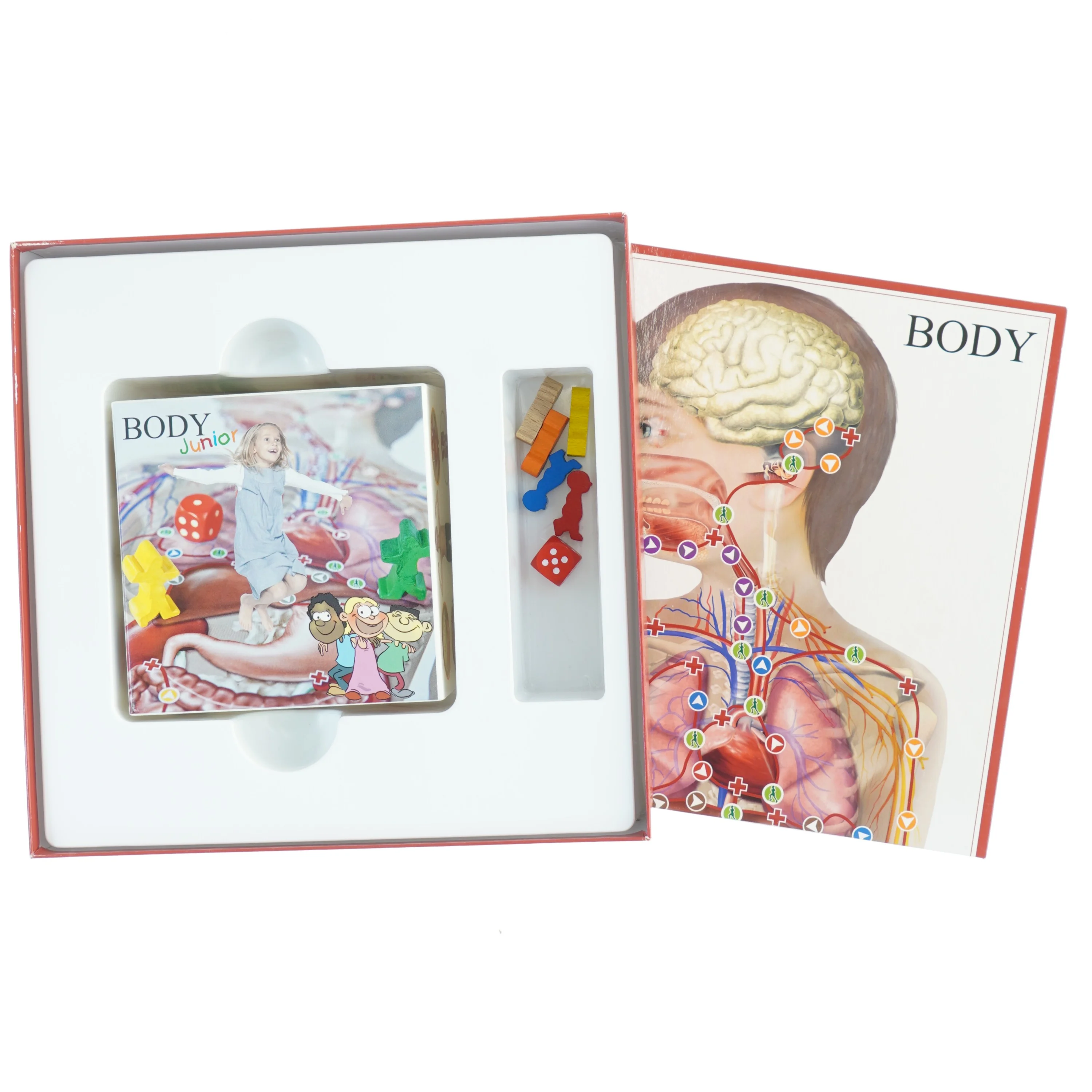 Brætspil 'BODY junior' (str. 26 x, 26 x 11 cm)