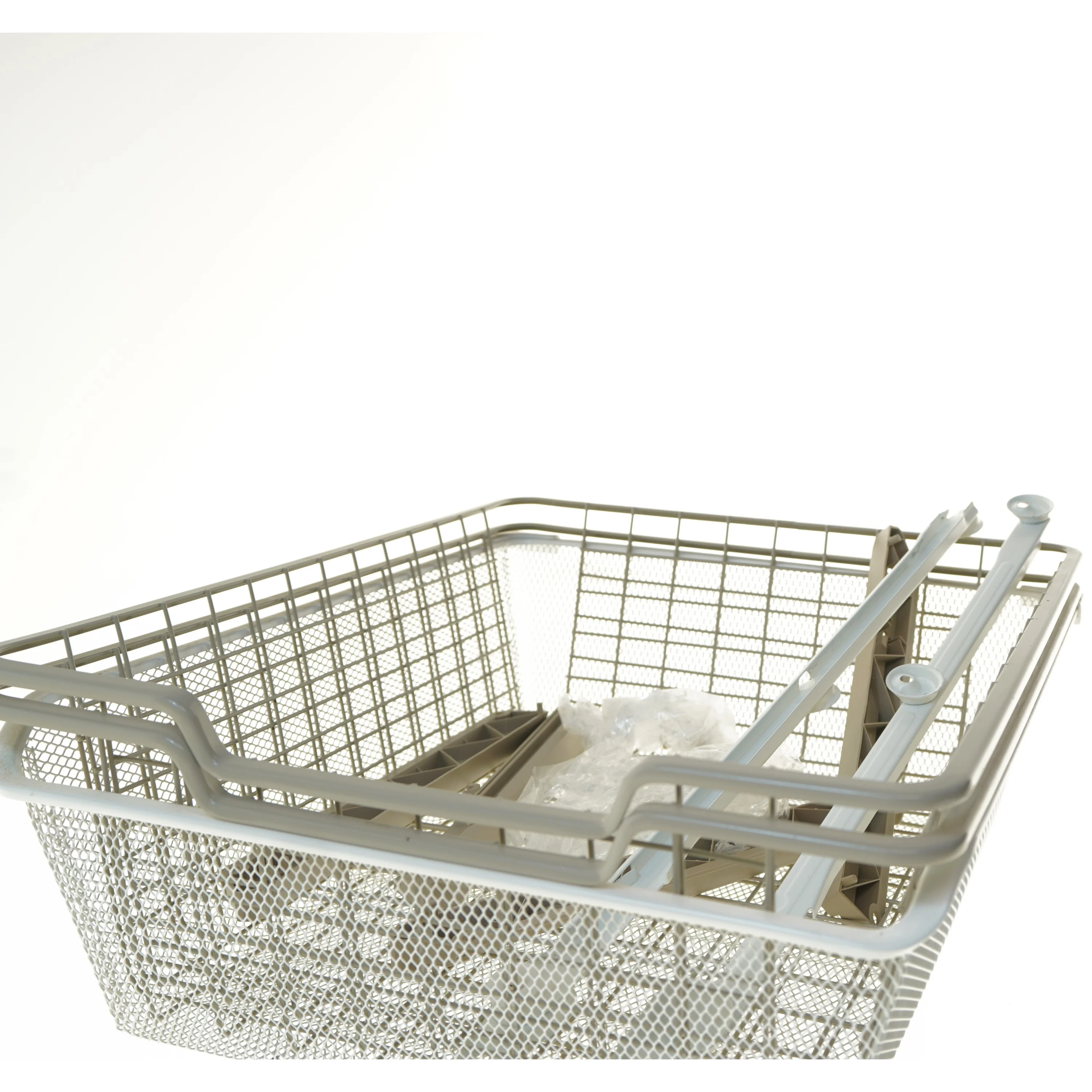 Opbevaringskurv i metalnet (str. 55x45, 3 styk cm)