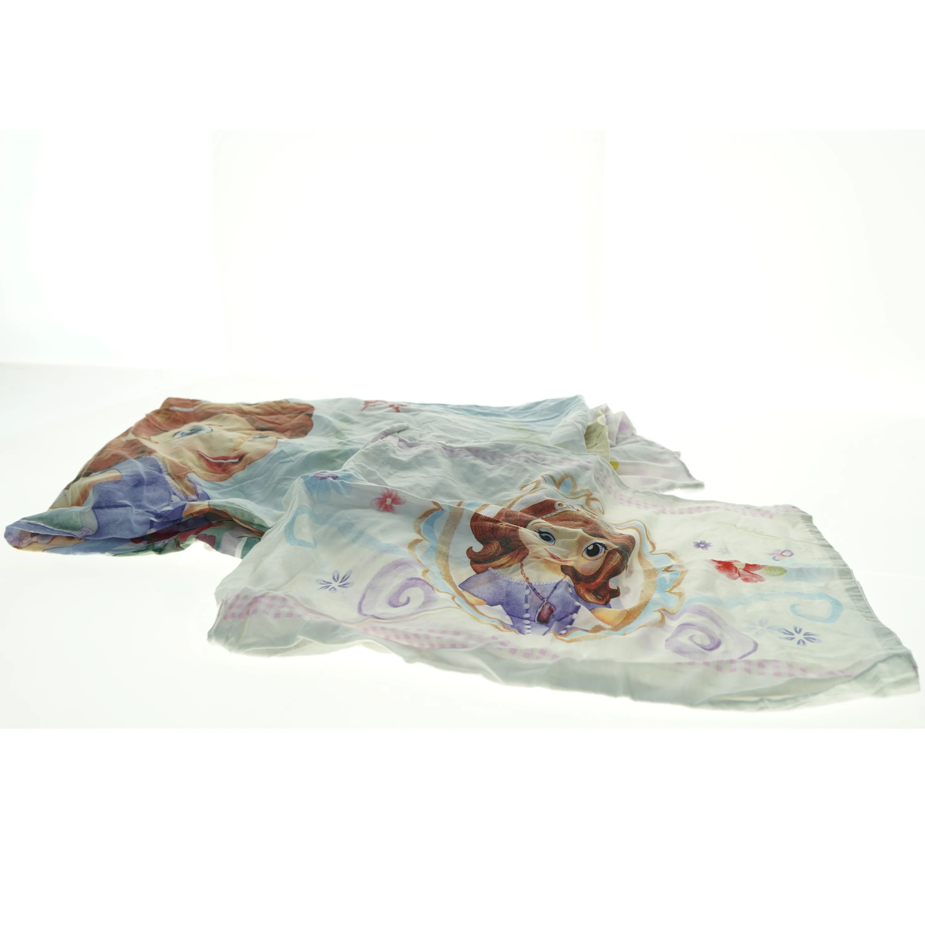 Børnesengetøj med prinsesse (str. 92 x 126 cm)