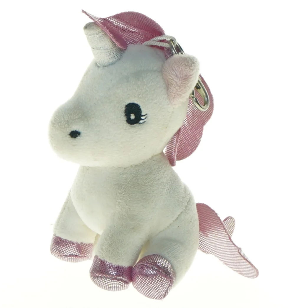 Enhjørning tøjdyr (str. 10 cm)