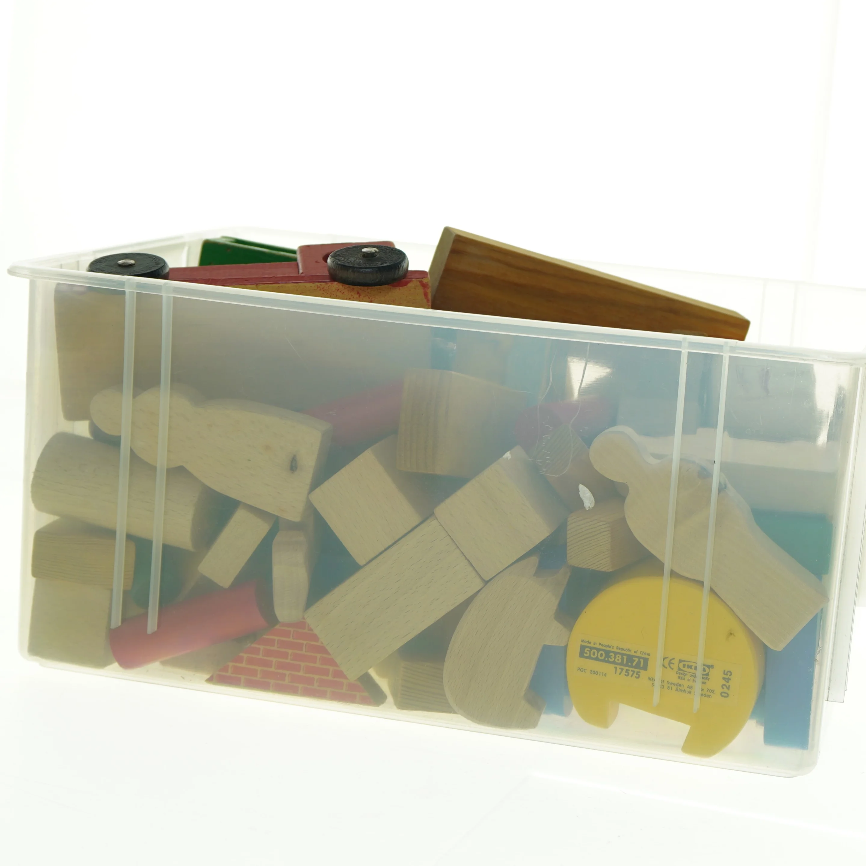 Træklodser og byggelegetøj