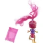 Dukke på flyvende tæppe fra Mattel (str. 17 x 6 cm)