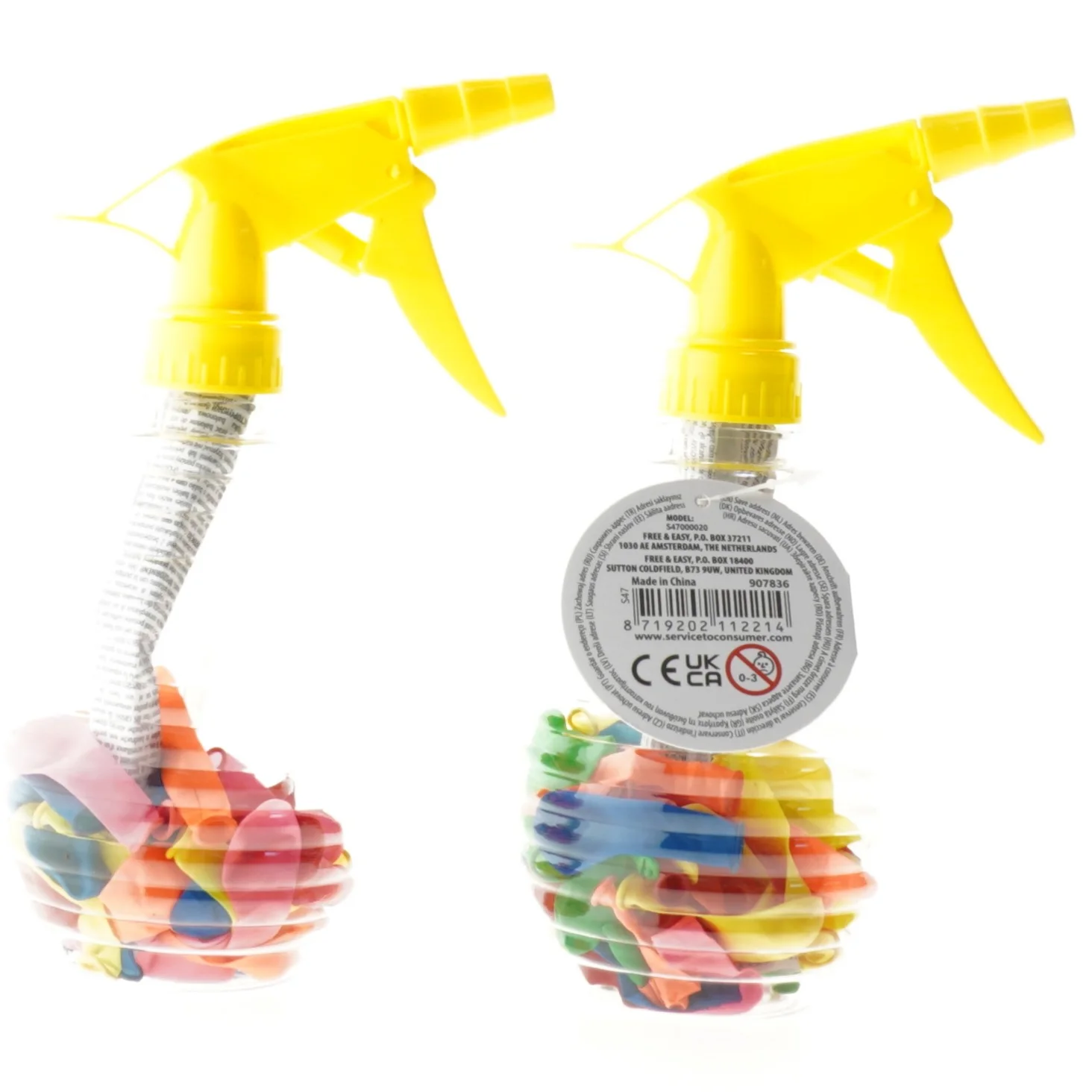 Ballonsprøjte sæt fra Super Water Fun (str. 20 cm)