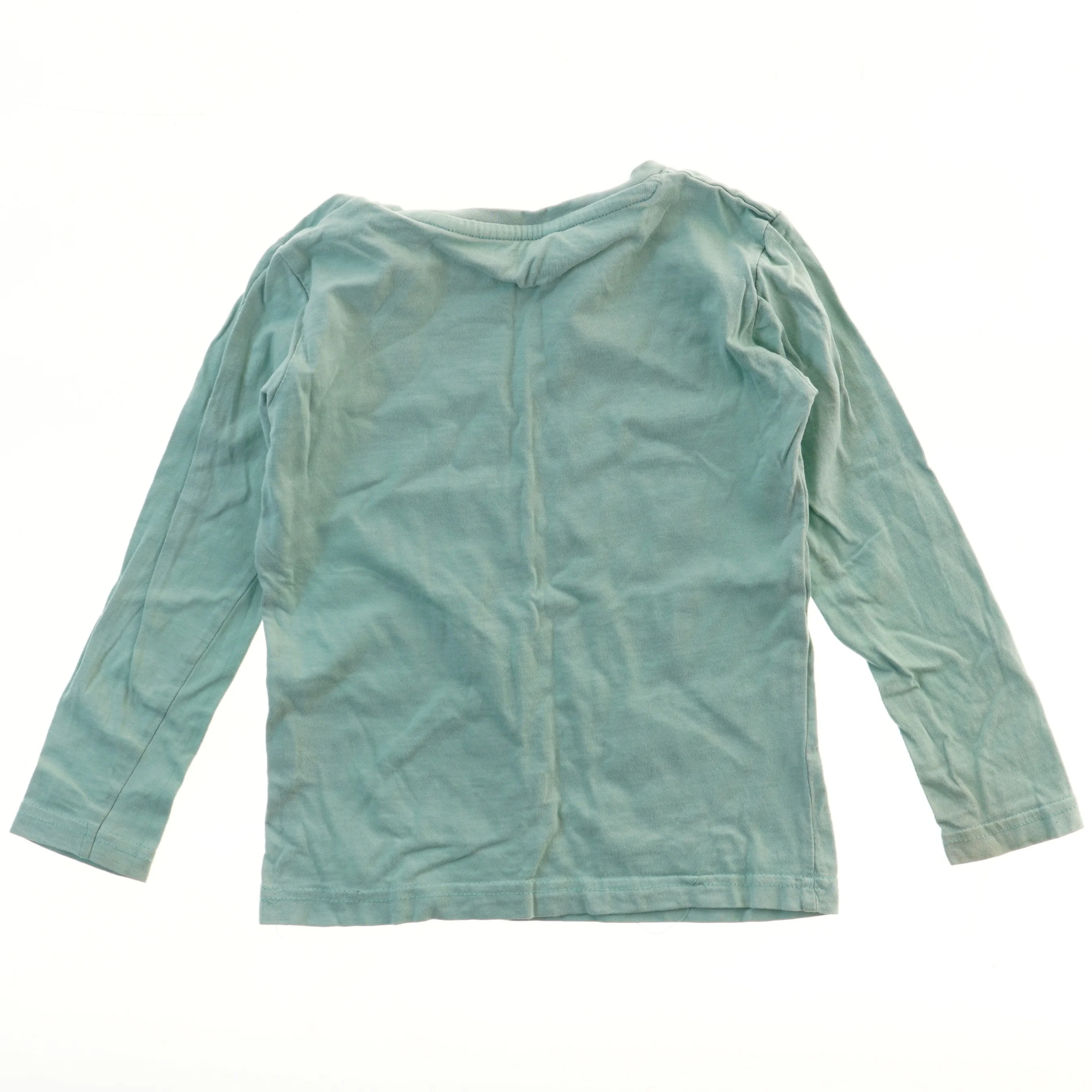 Langærmet T-shirt med helikoptertryk fra Mads & Mette (str. 98)