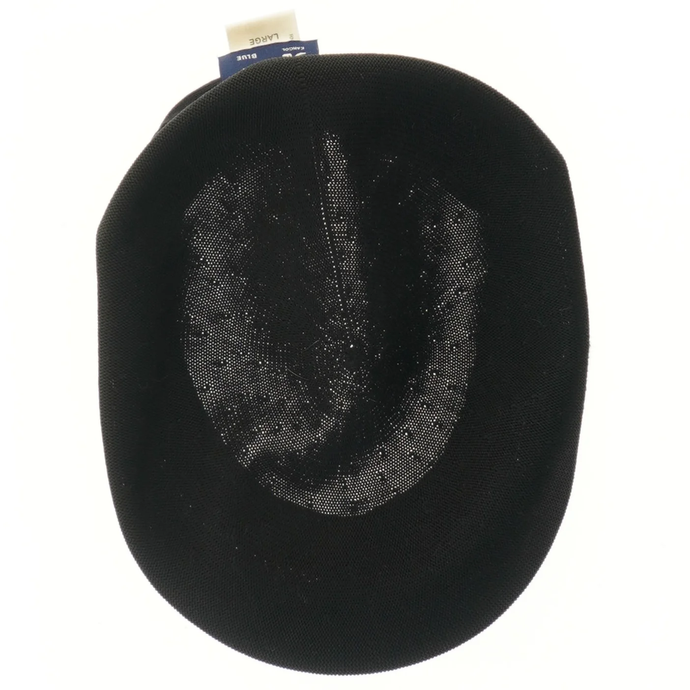 Round sort hat fra Kangol (str. Ø 21 cm)