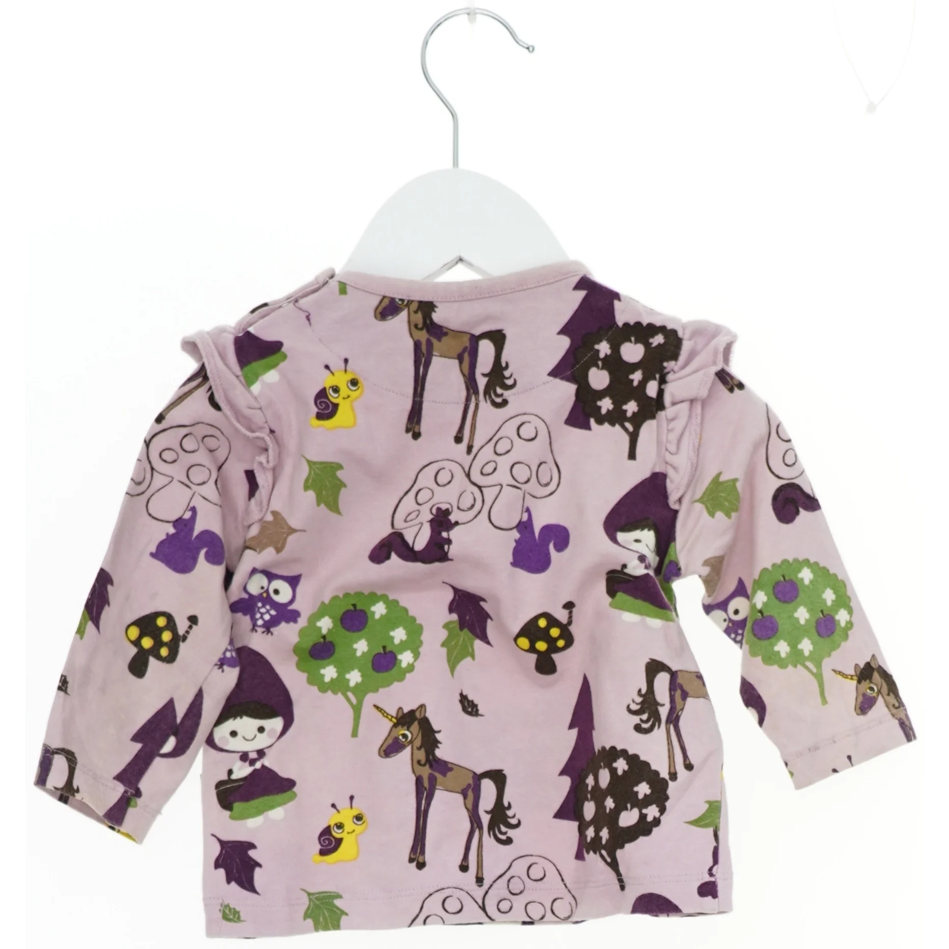 Langærmet bluse med eventyrtema fra Mm (str. 68)