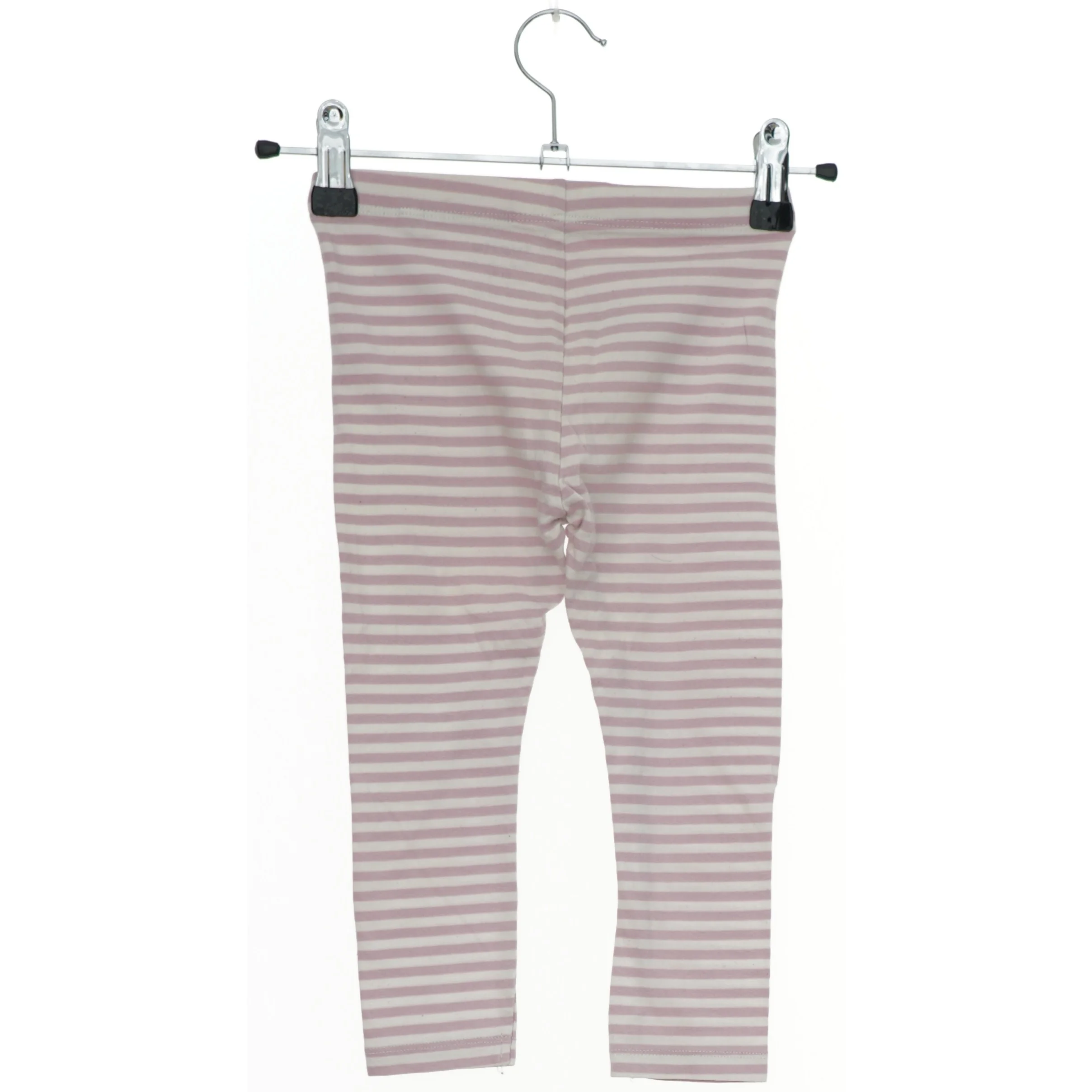 Lyserøde og hvide stribede leggings til børn fra Lupilu (str. 92)