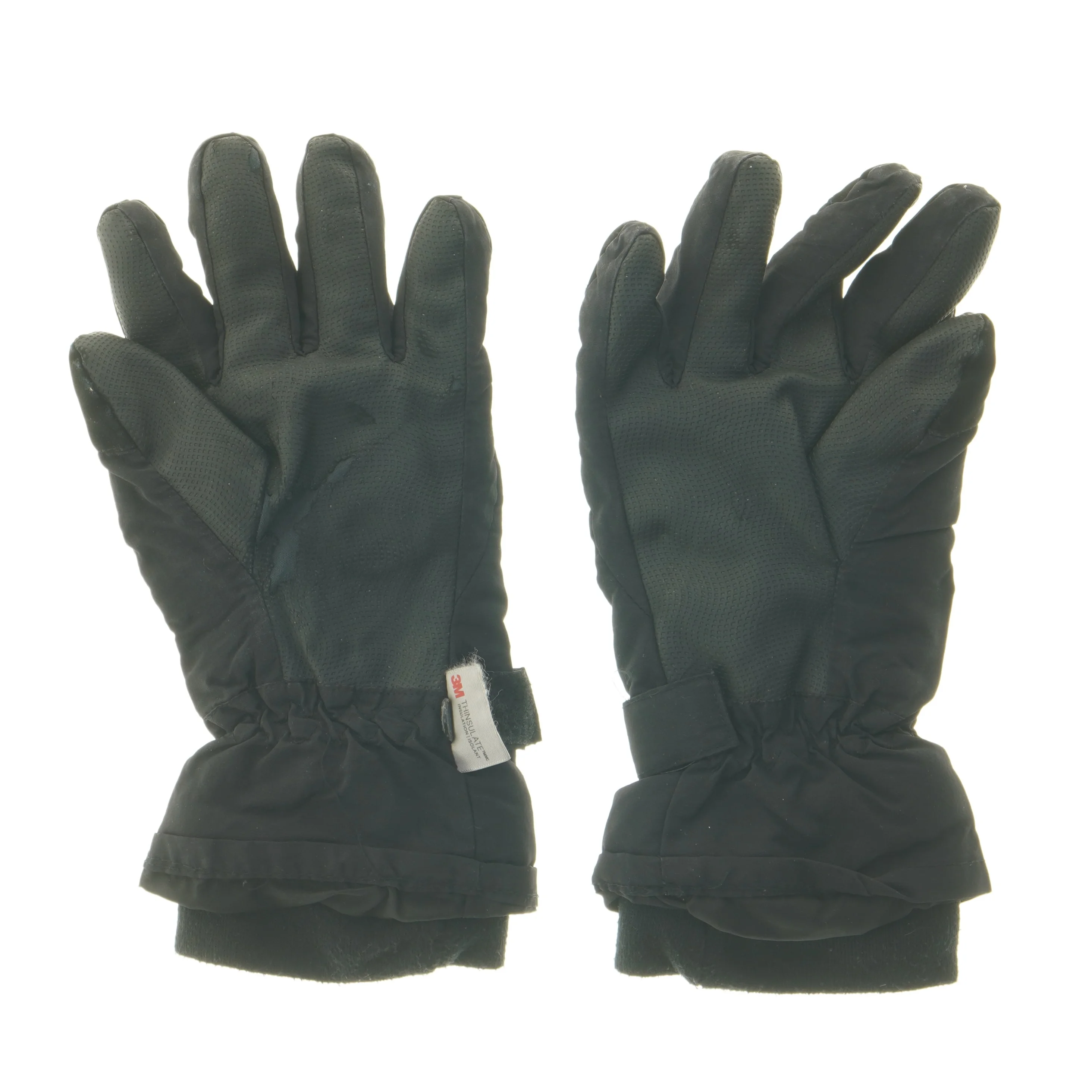 Sorte skihandsker til børn fra VRS (str. 12-14 år cm)