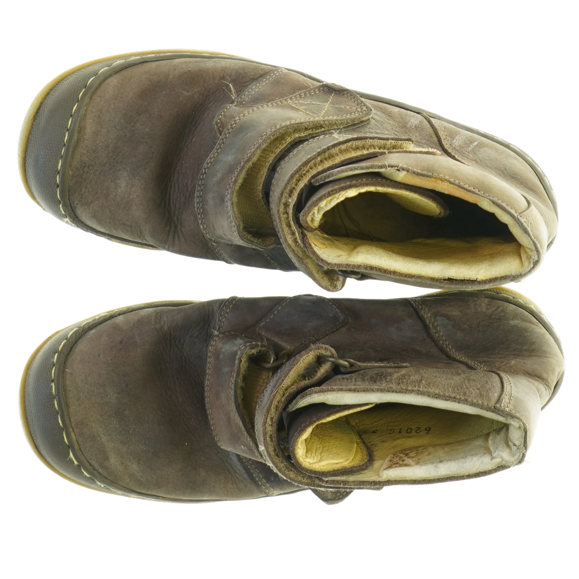 Brugte læderstøvler (str. 34)