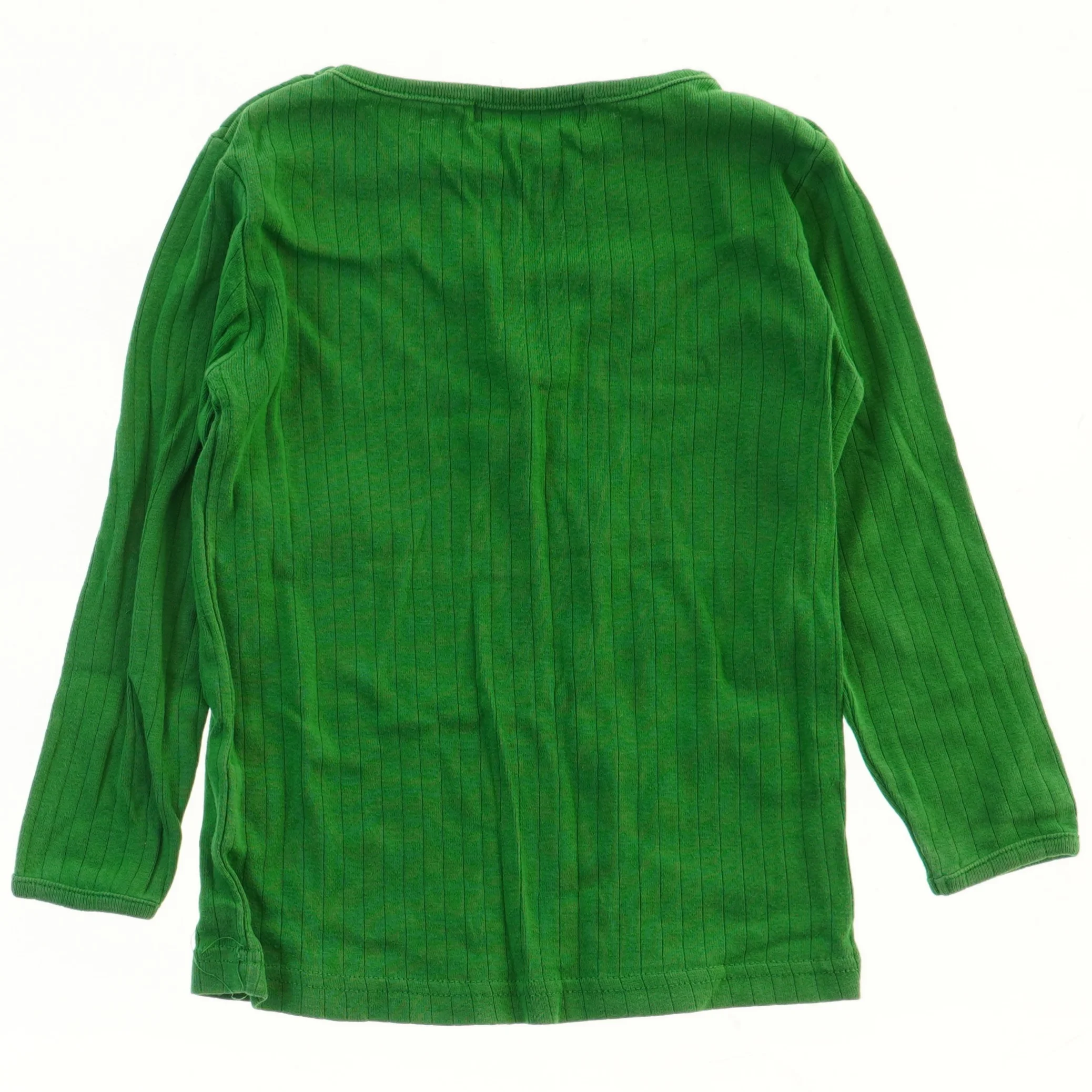 Grøn langærmet bluse fra Fast (str. 98)