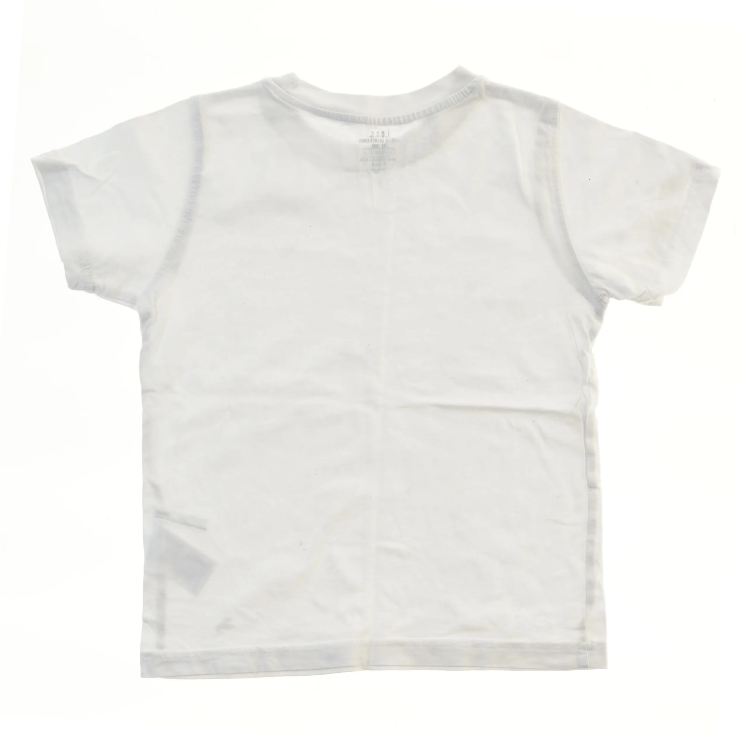 Hvid T-shirt til børn fra H&M (str. 98)