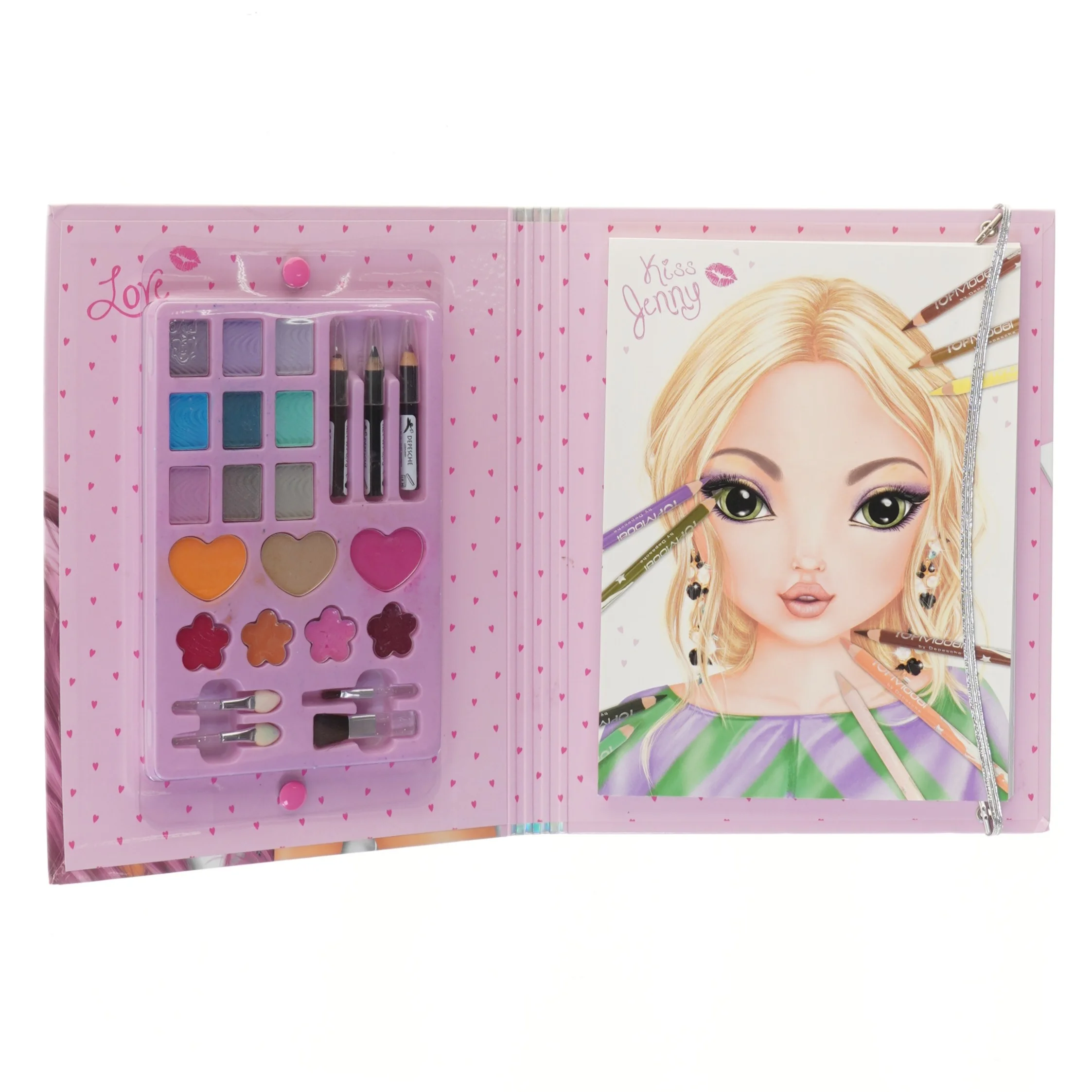 Top Model Make Up Studio bog fra Top Model (str. 21x26 cm)