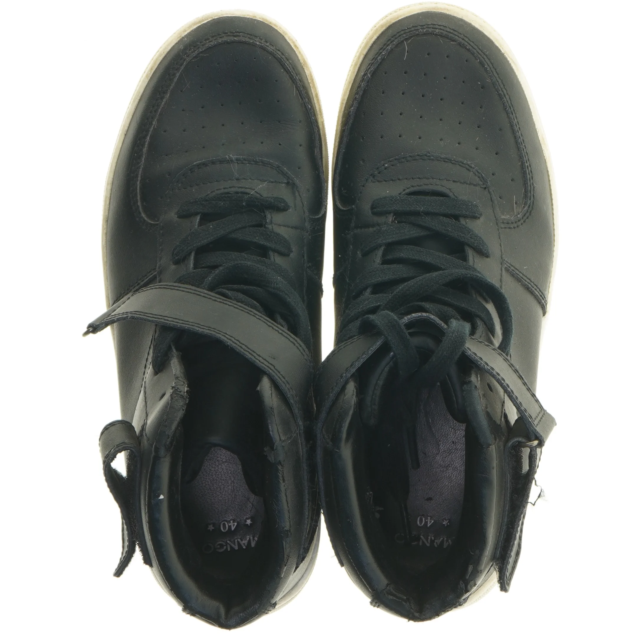 Sort høj sneaker fra Mango (str. 40 )