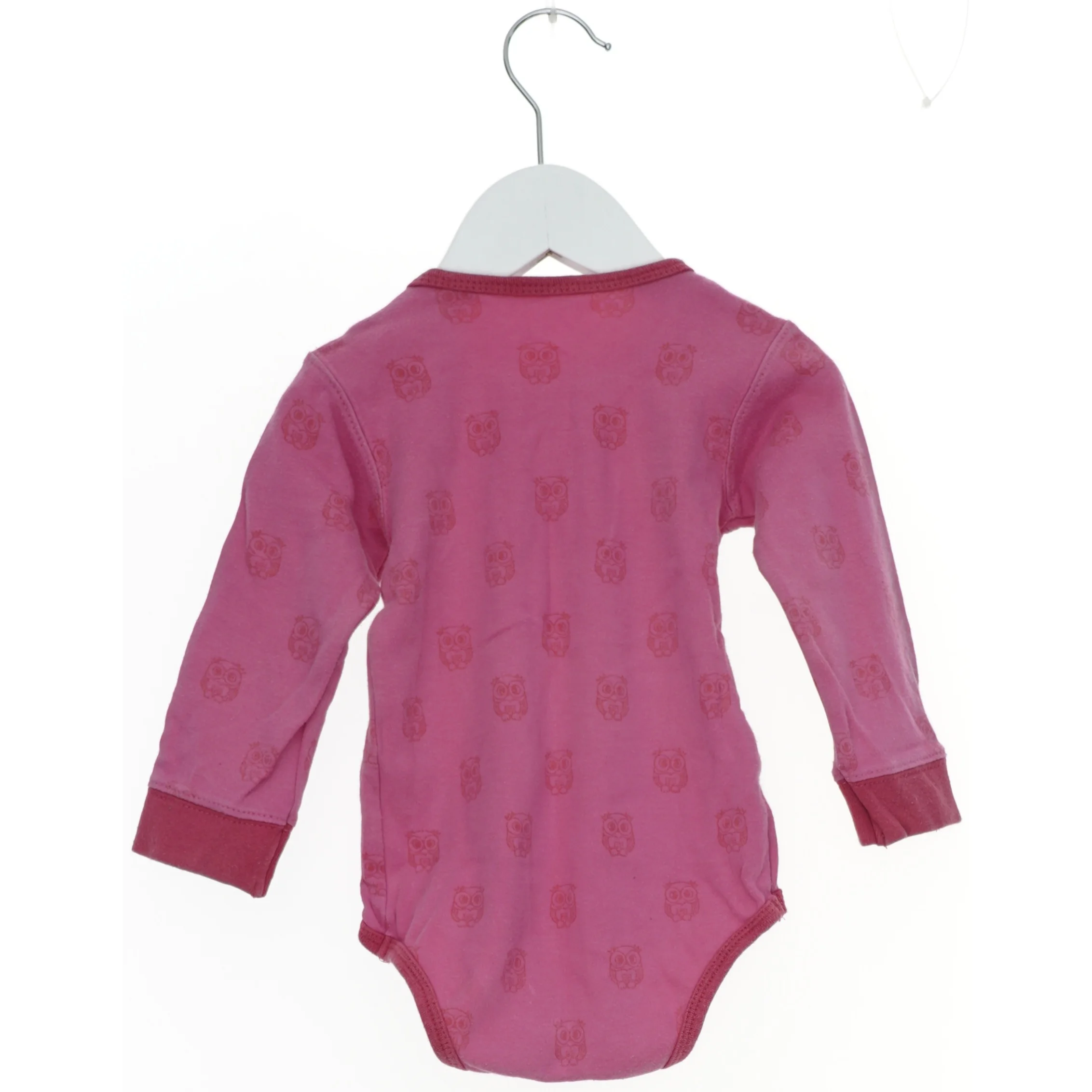 Lyserød bodystocking med uglemønster fra Friends (str. 80)