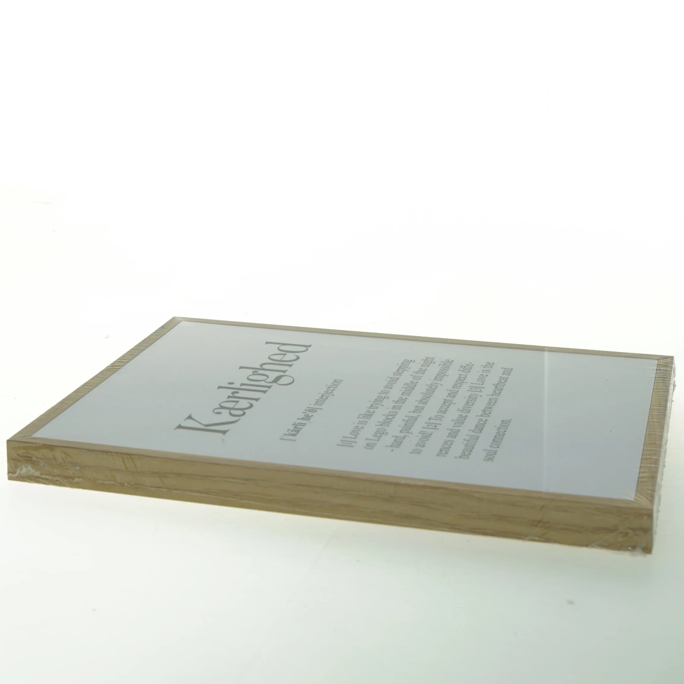 Indrammet kærlighedsplakat (str. 30x22 cm)