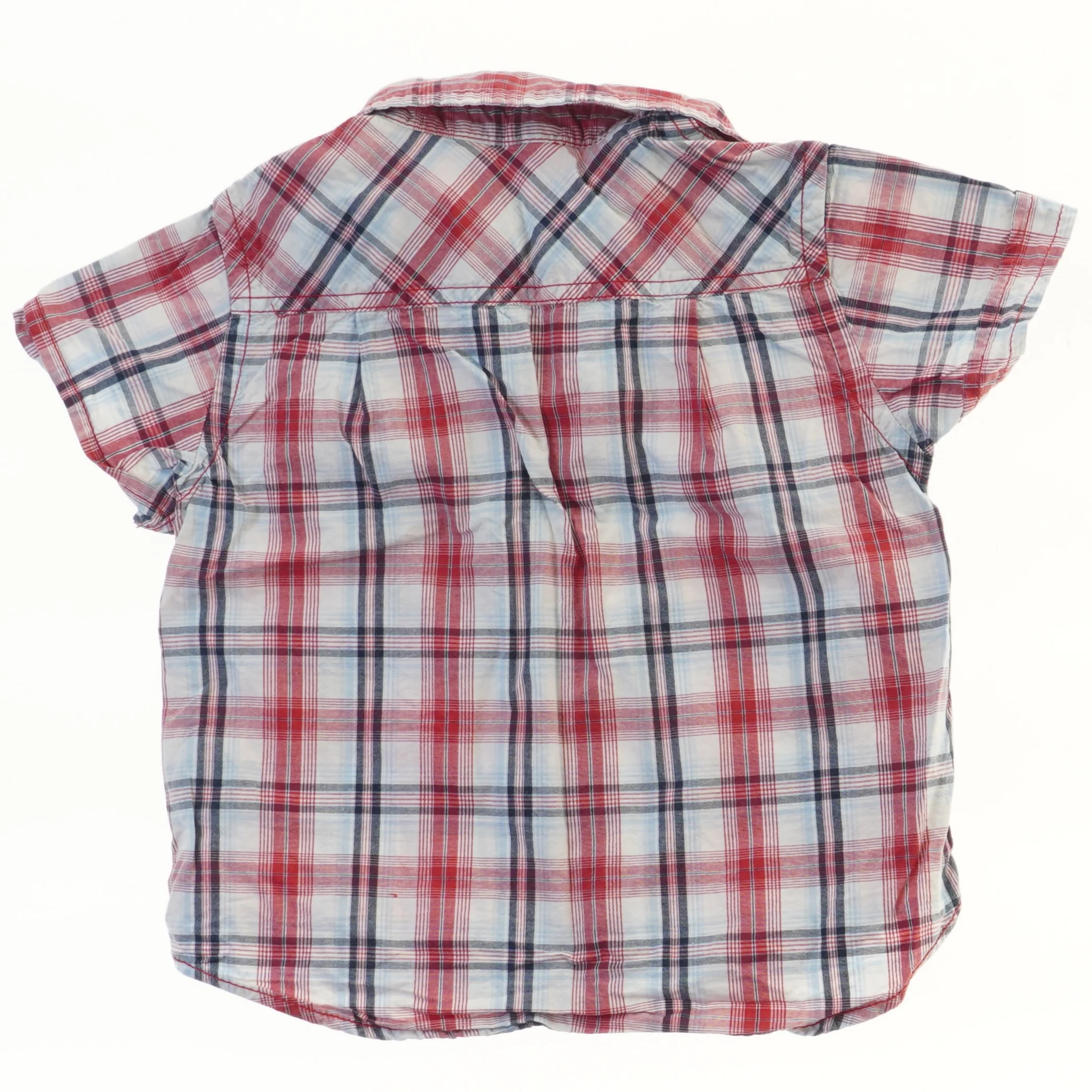 Kortærmet ternet skjorte til børn fra H&M (str. 92)