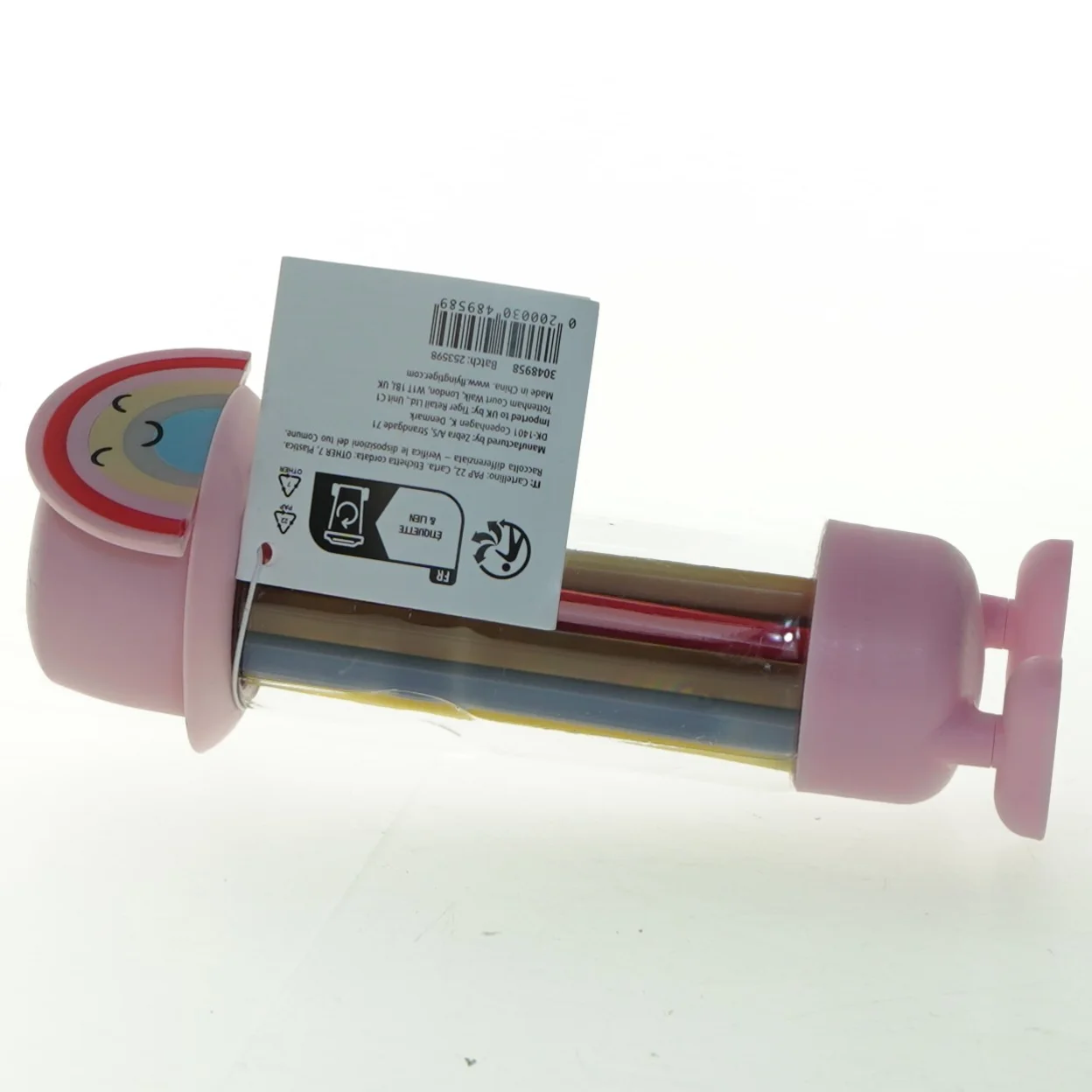 Beholder med regnbue design fra Tiger (str. 17x5 cm)