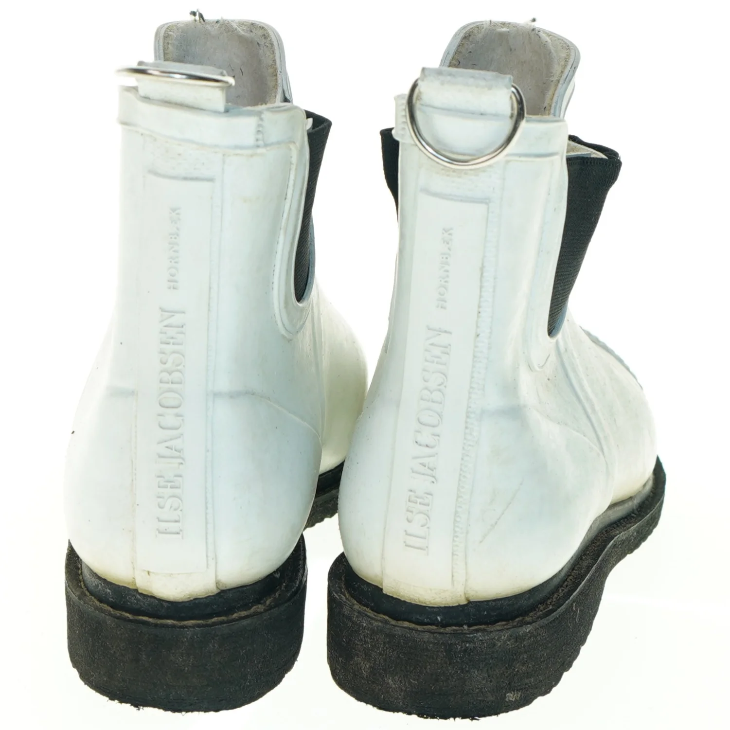 Hvide gummistøvler fra Ilse Jacobsen (str. 37)