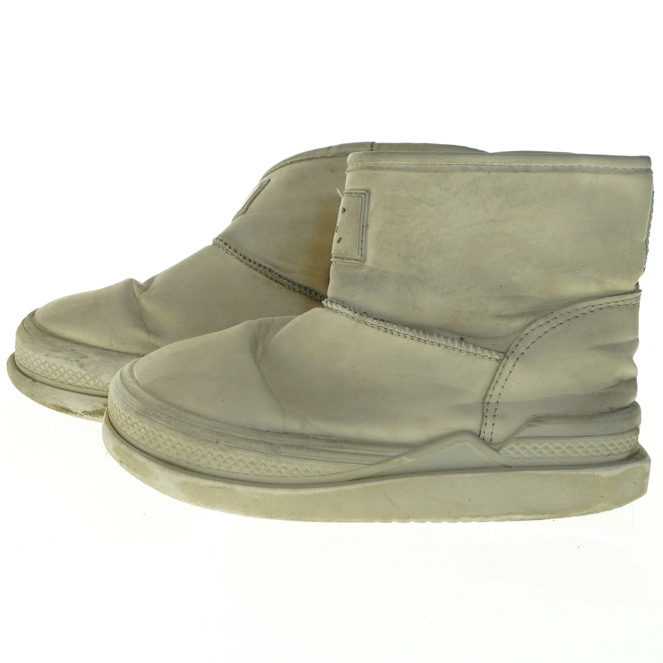 Brugte beige støvler (str. 36)