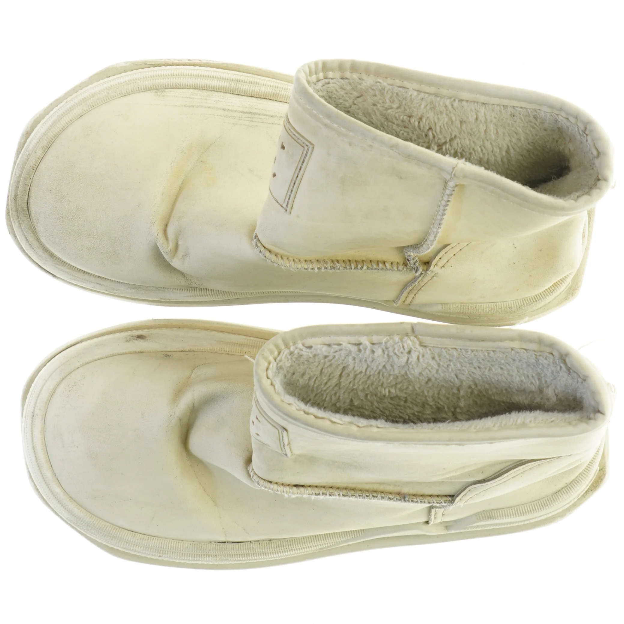 Brugte beige støvler (str. 36)