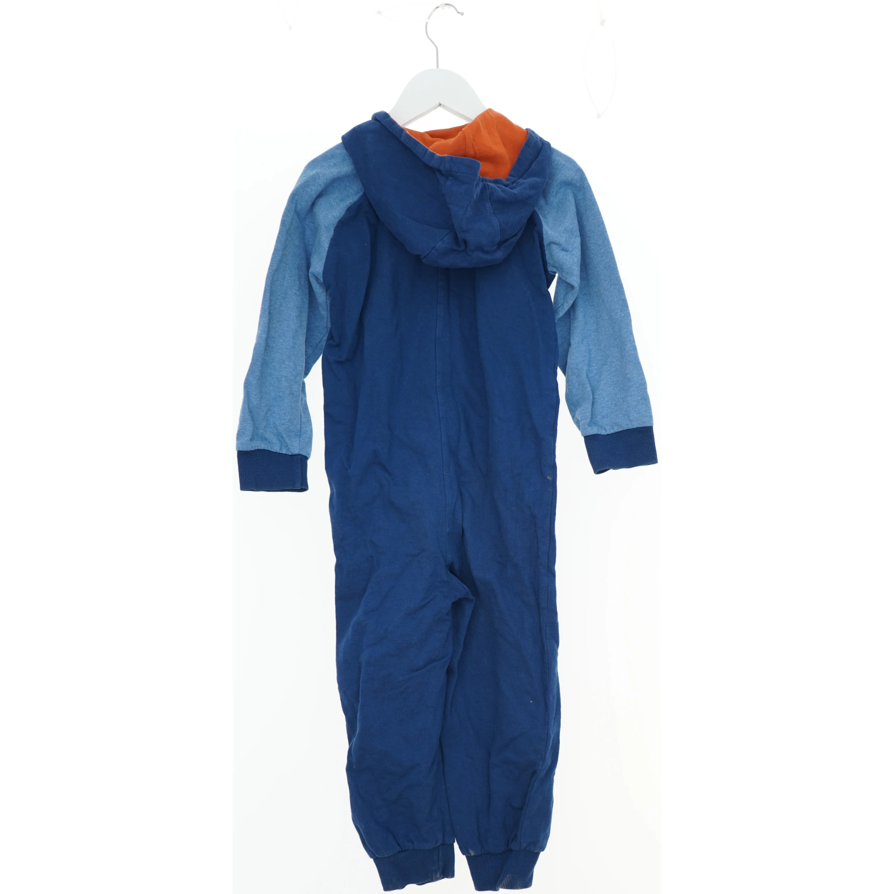 Blå heldragt med hætte fra Mads & Mette (str. 104)