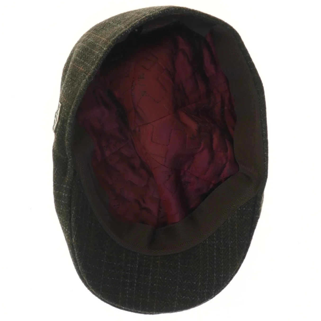 Vintage flat cap fra MJM (str. Ø 20 cm)