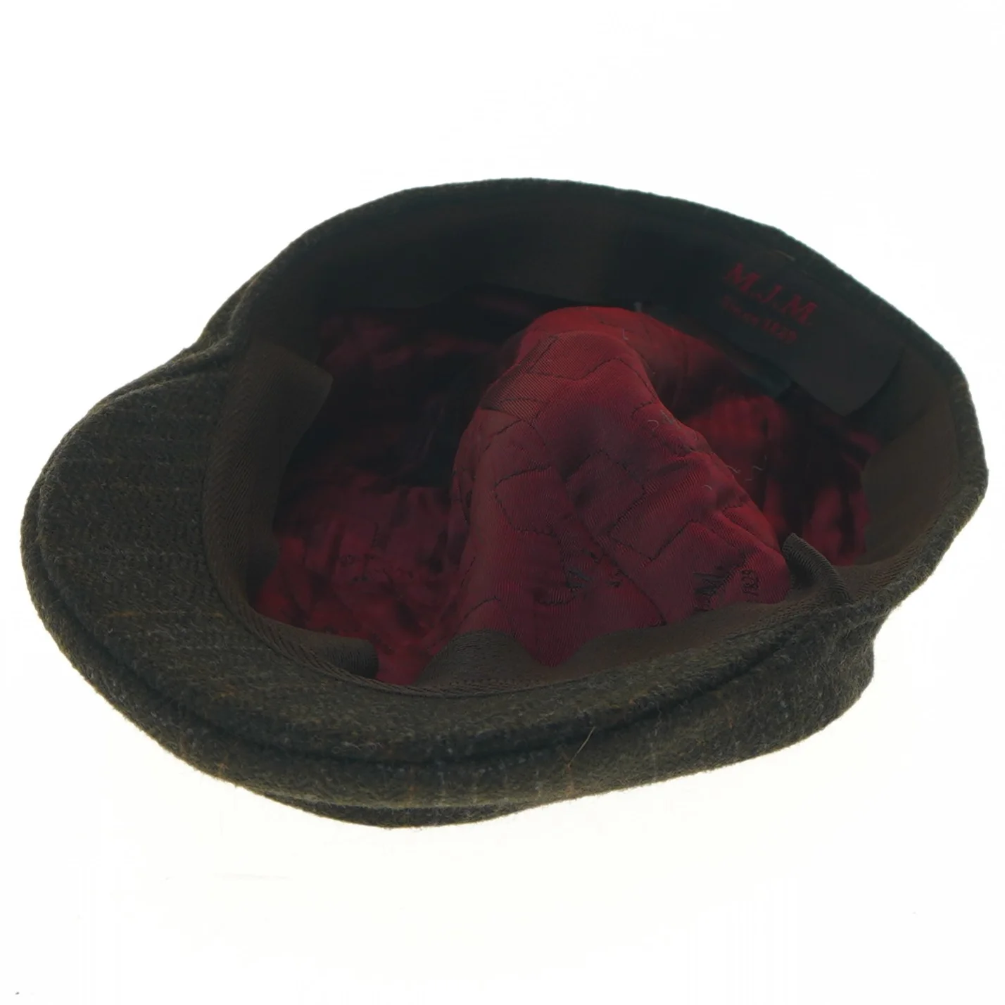 Vintage flat cap fra MJM (str. Ø 20 cm)